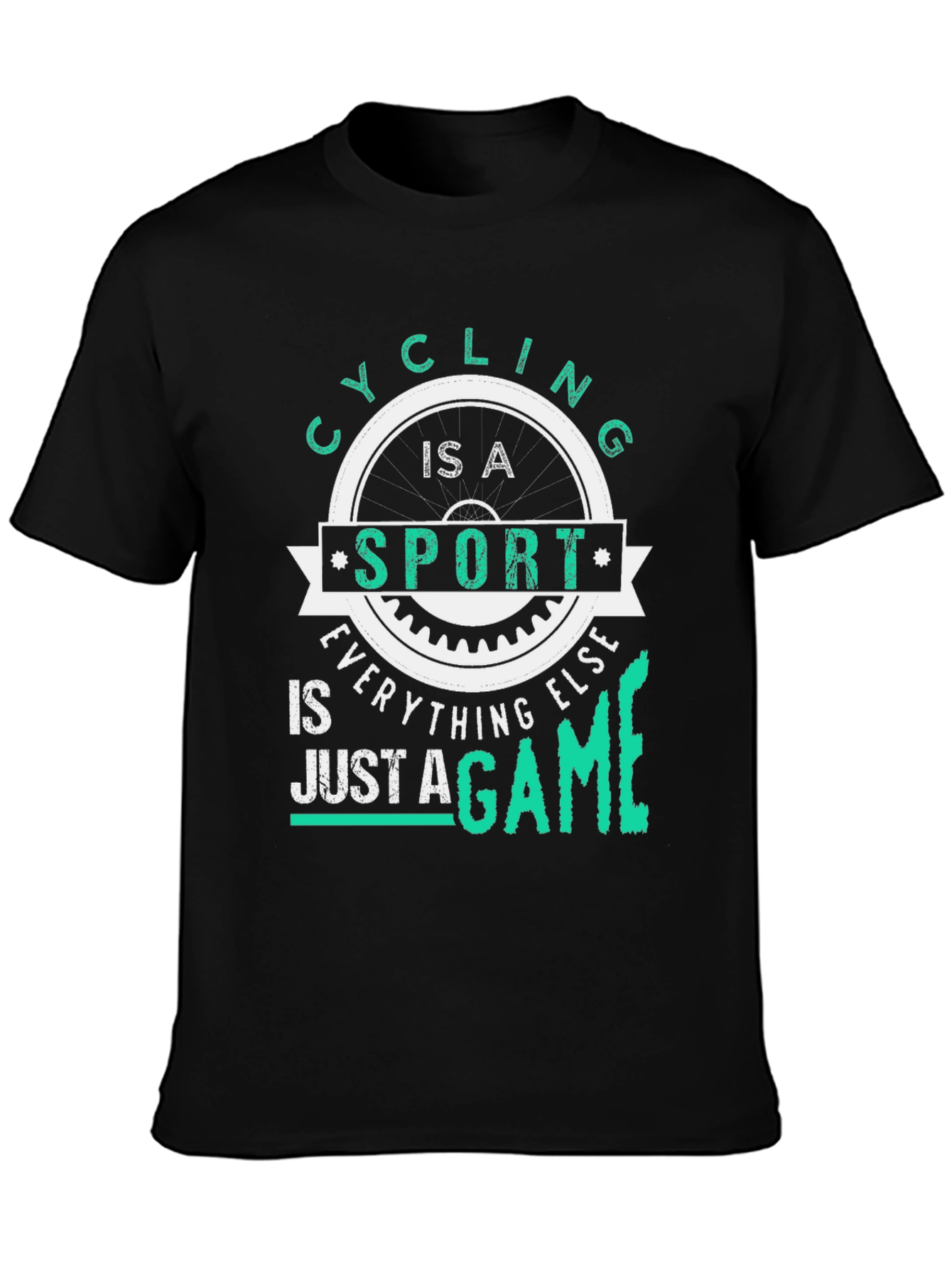 Cycling Is A Sport Graphic T-Shirt