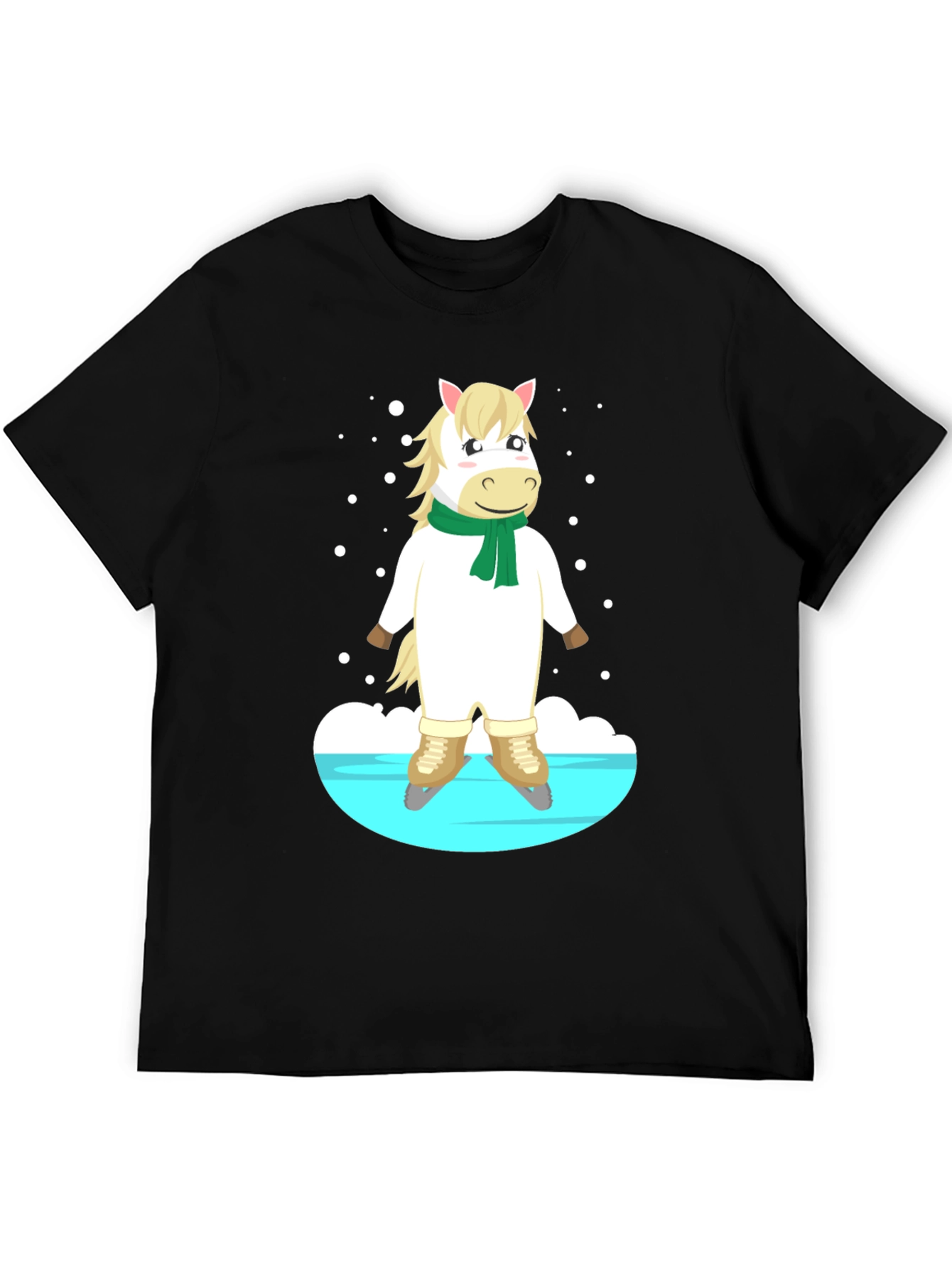 Horse on Skates Graphic Tee - Unisex T-Shirt