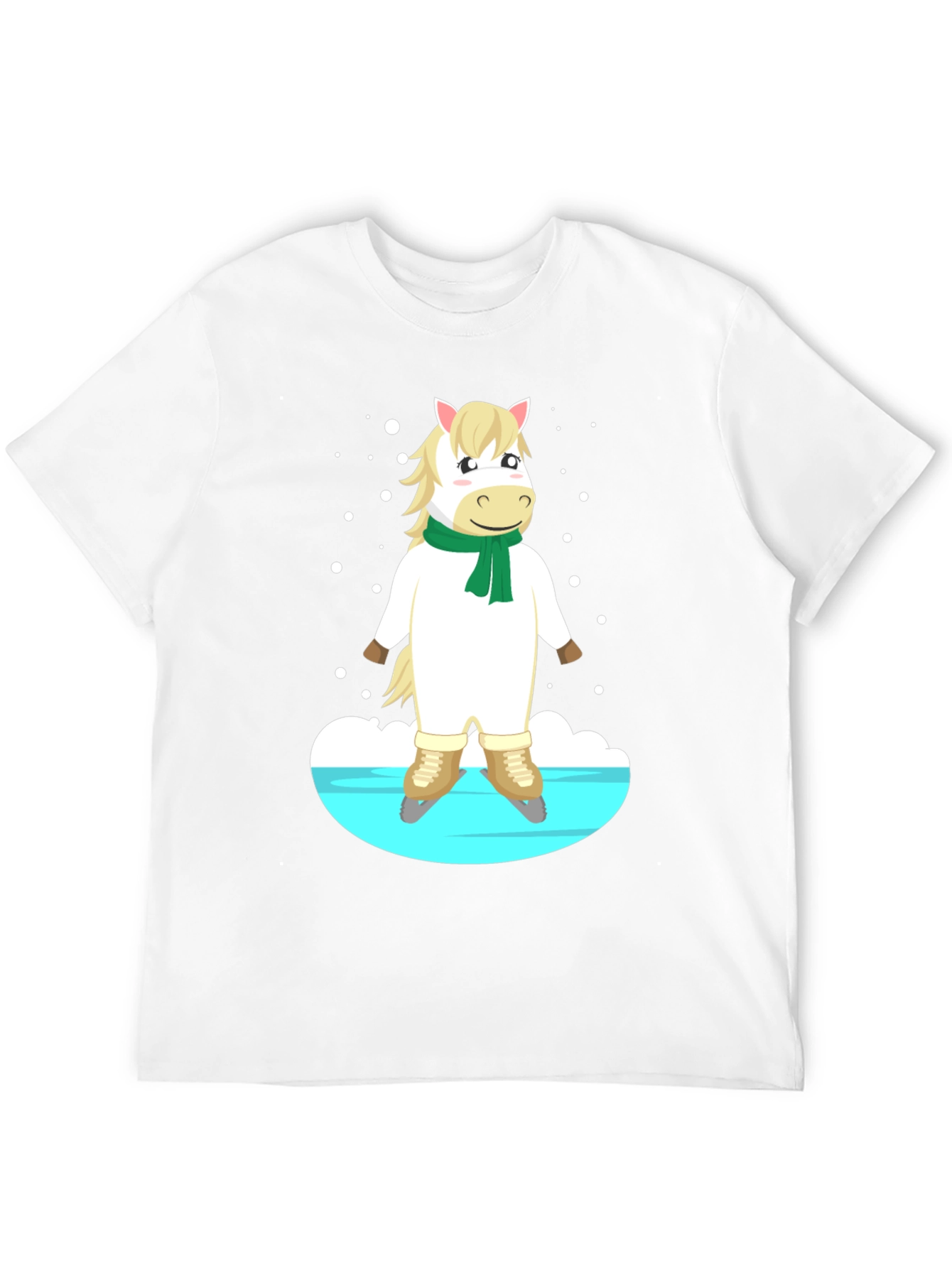 Horse on Skates Graphic Tee - Unisex T-Shirt