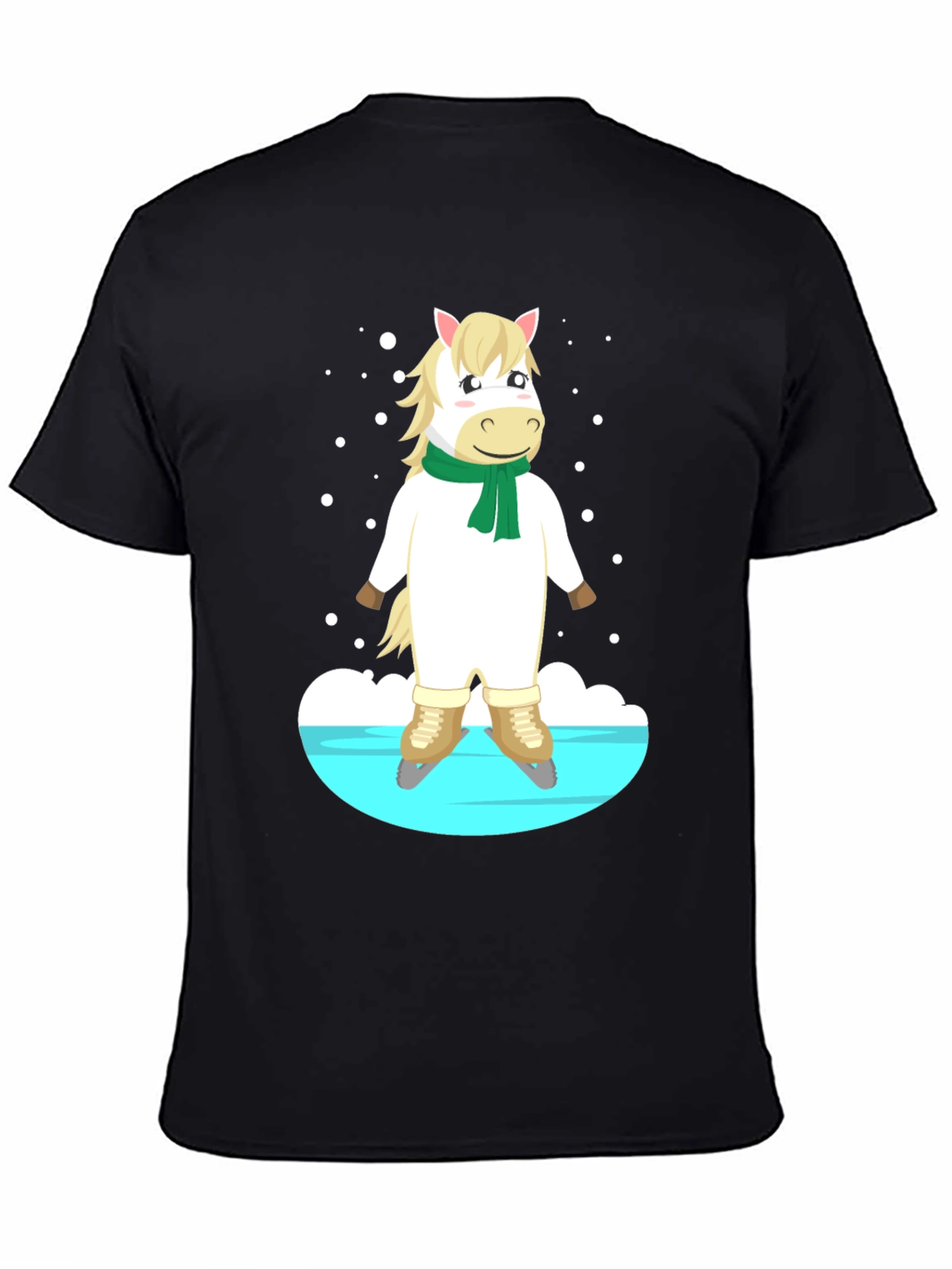 Horse on Skates Graphic Tee - Unisex T-Shirt