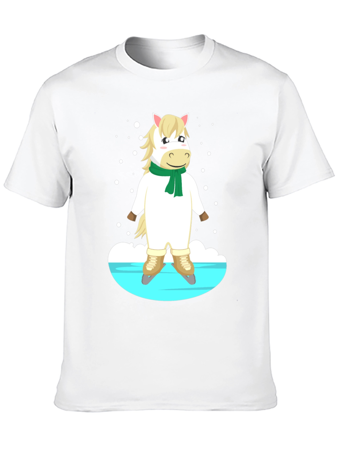 Horse on Skates Graphic Tee - Unisex T-Shirt