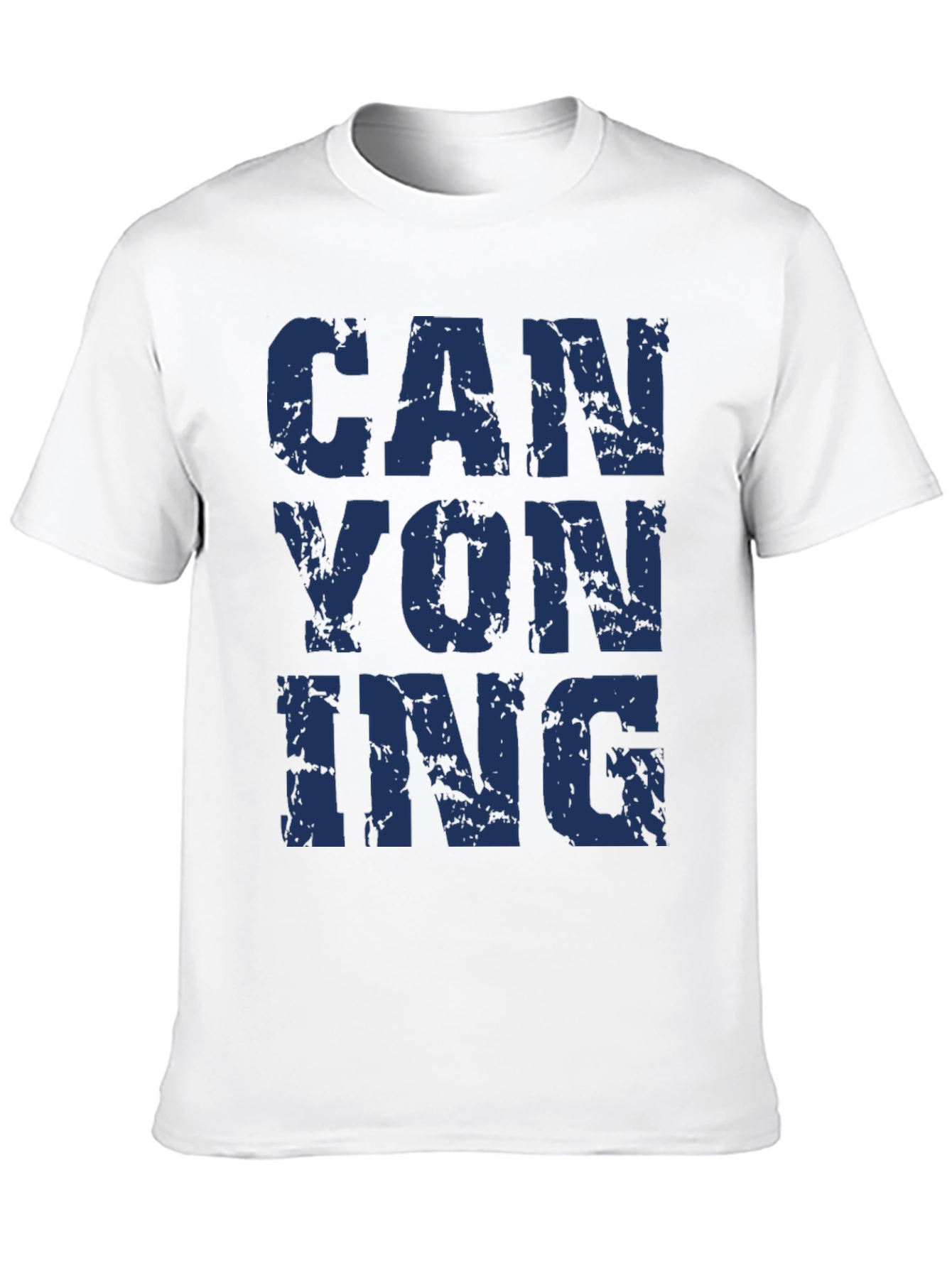 Canyoning Black T-Shirt | Adventure Apparel
