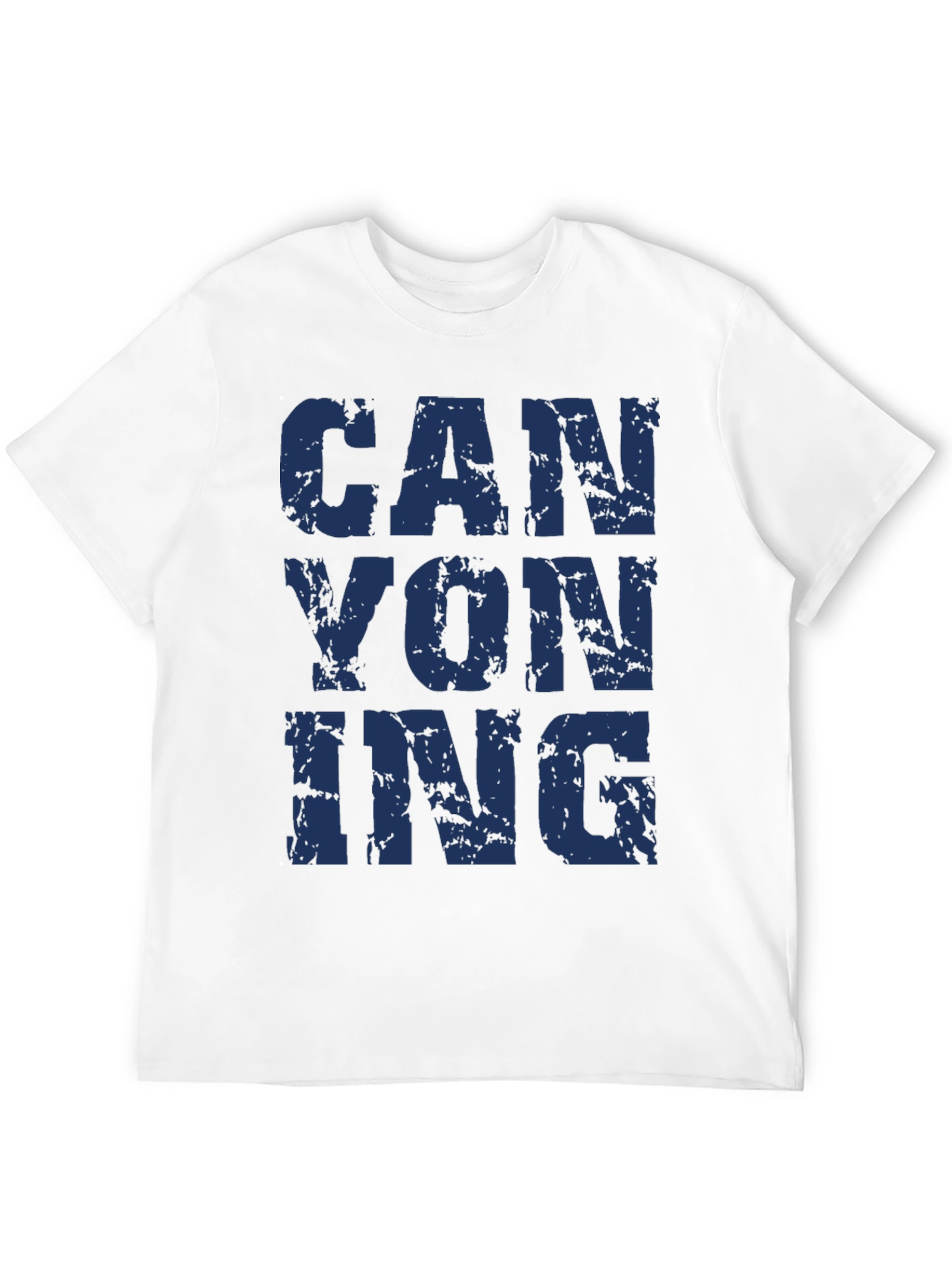 Canyoning Black T-Shirt | Adventure Apparel