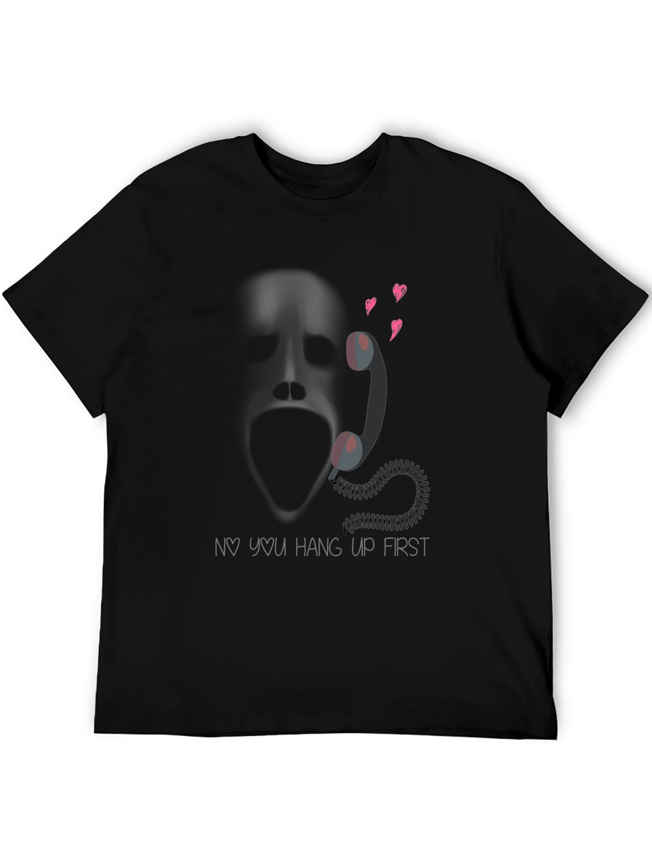 Ghost Face Hang Up First Graphic Tee