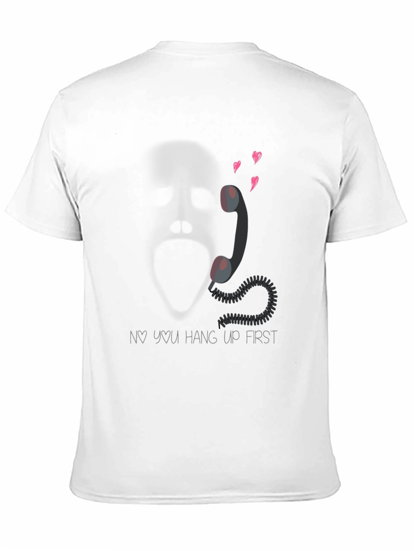 Ghost Face Hang Up First Graphic Tee