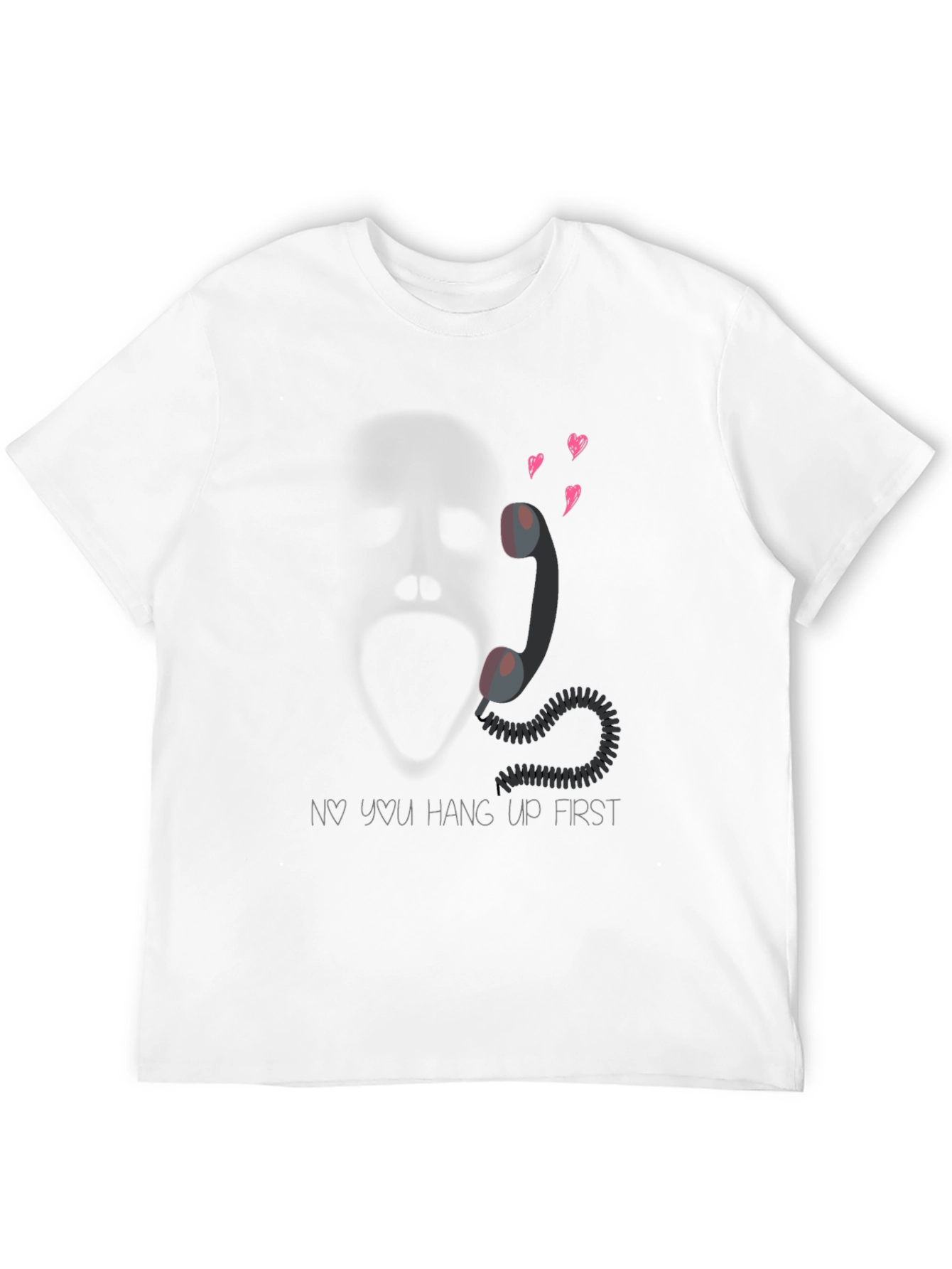 Ghost Face Hang Up First Graphic Tee