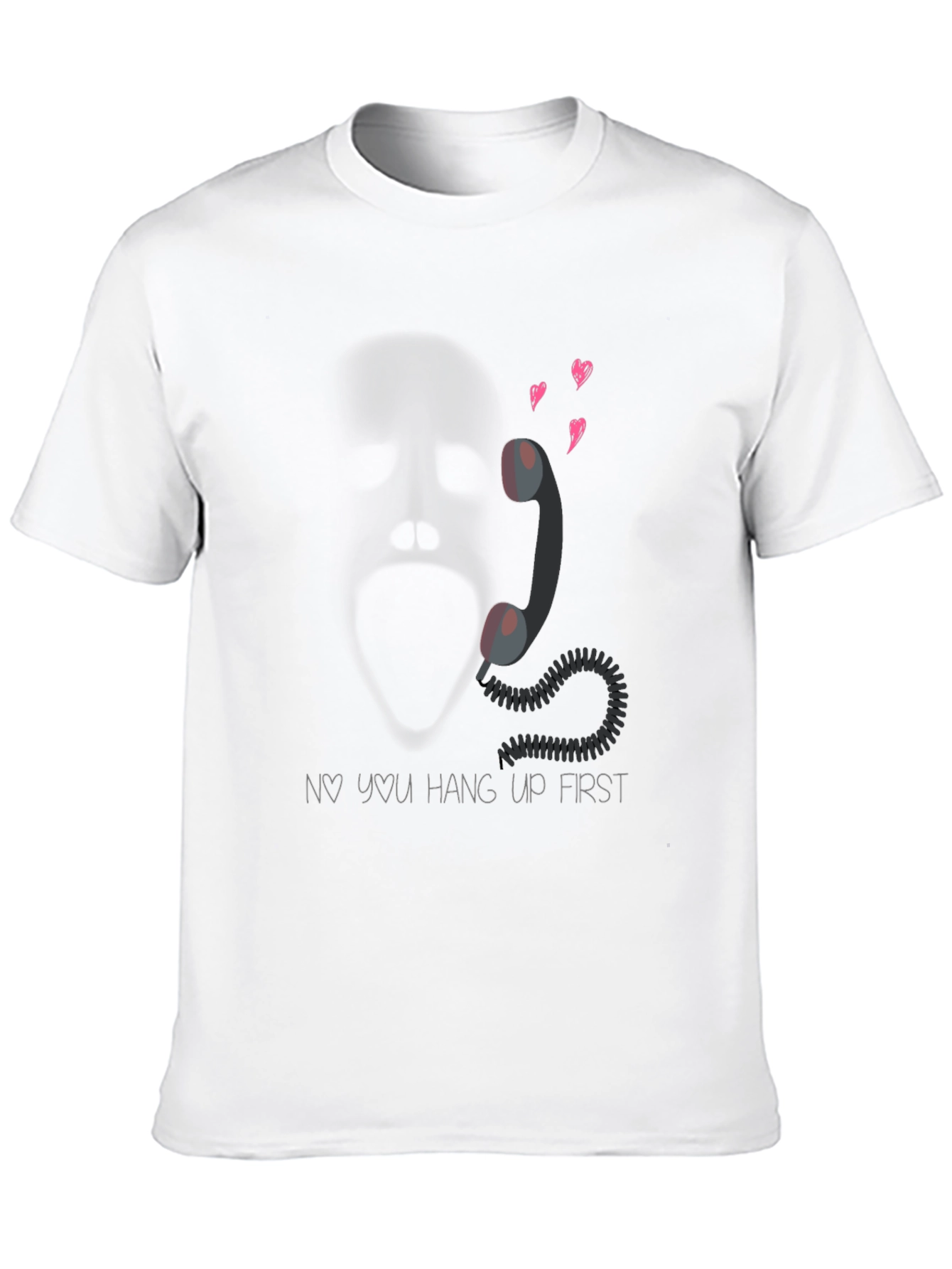 Ghost Face Hang Up First Graphic Tee
