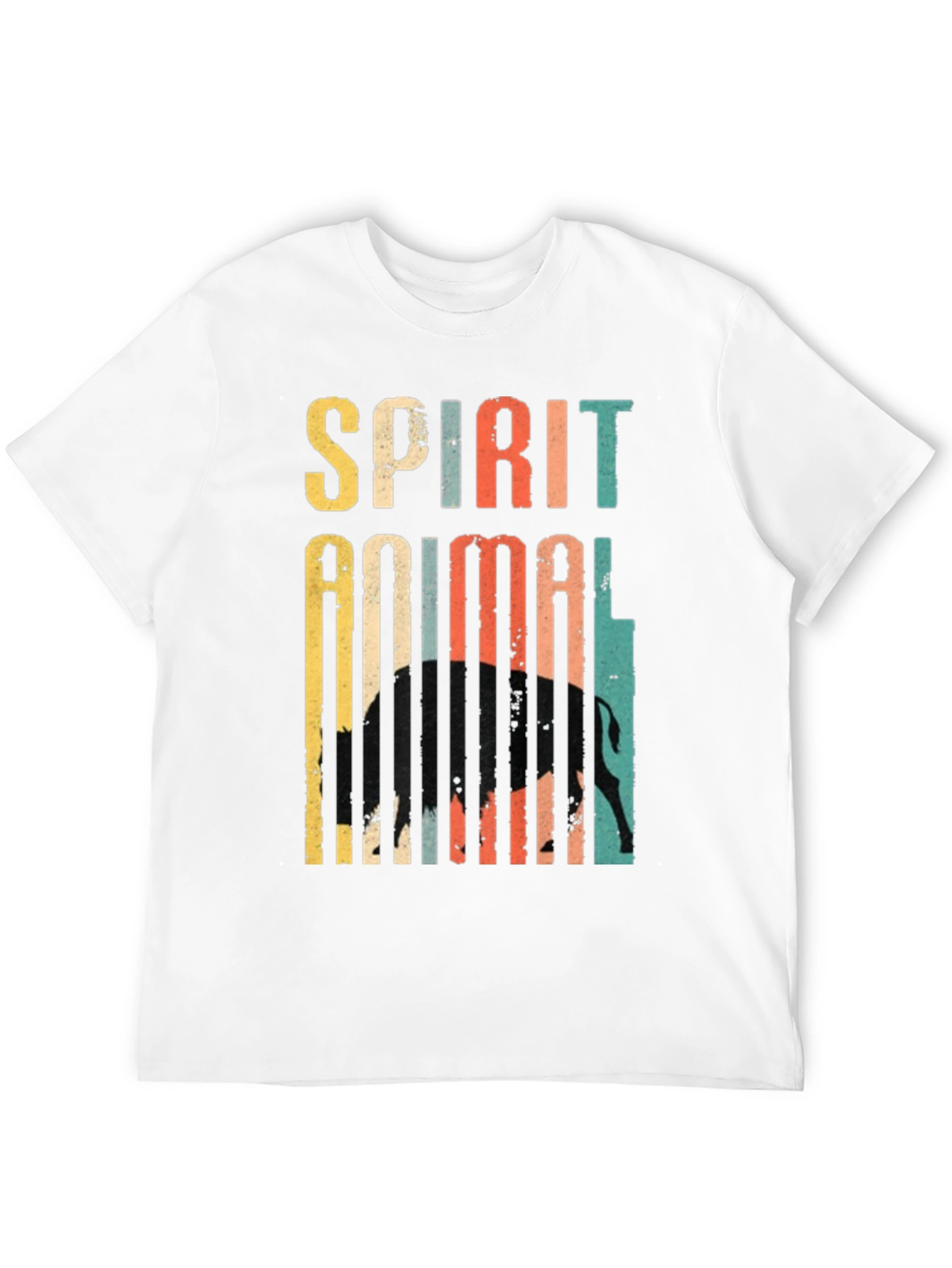 Spirit Animal Buffalo Retro T-Shirt