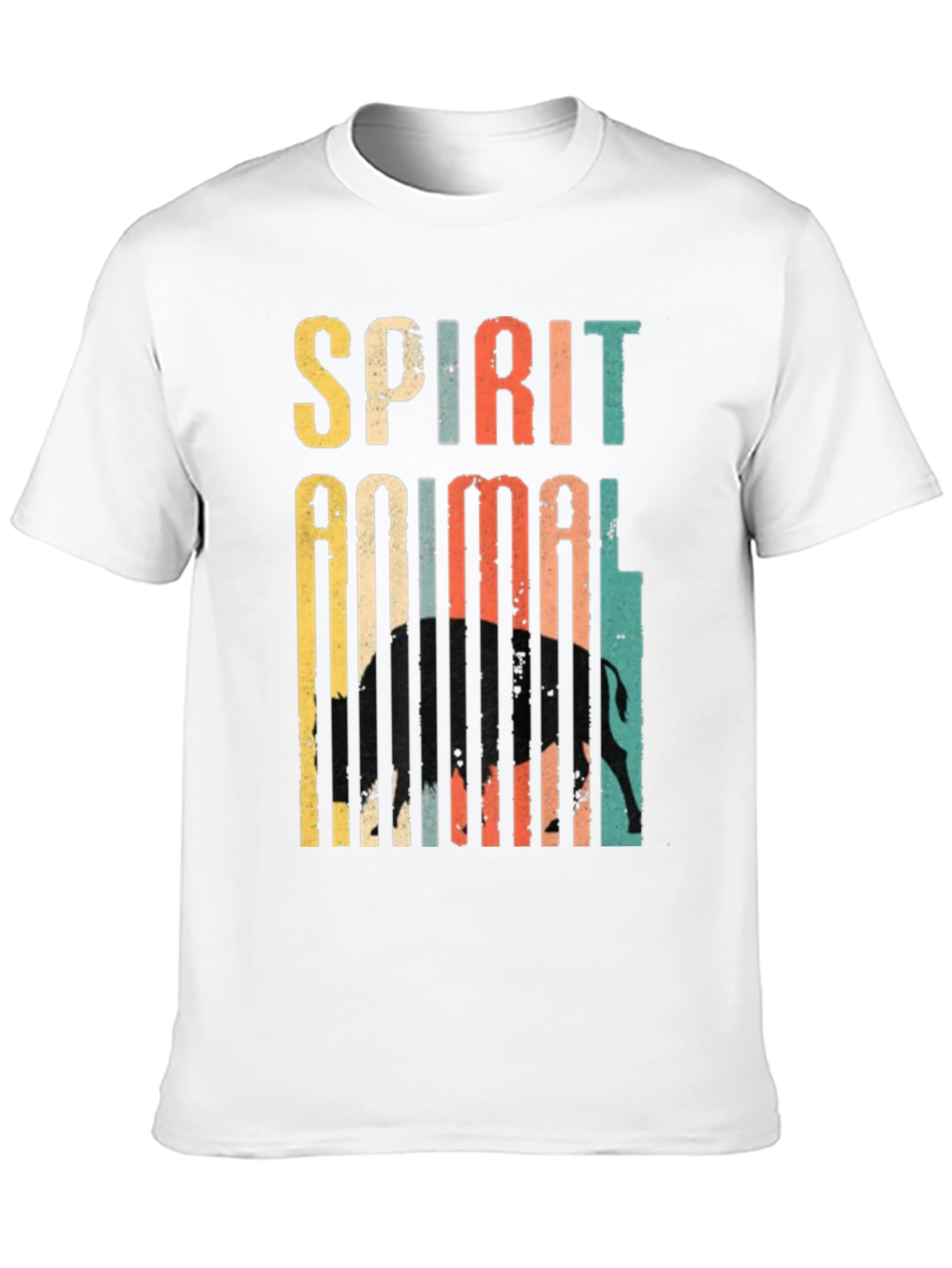 Spirit Animal Buffalo Retro T-Shirt