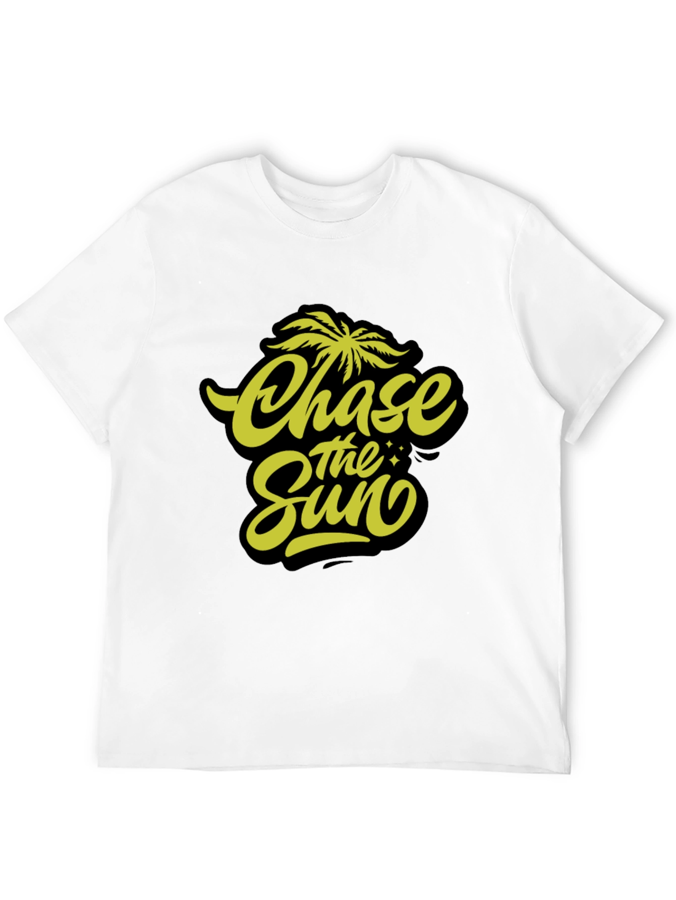 Chase The Sun Graphic Tee - Black T-Shirt
