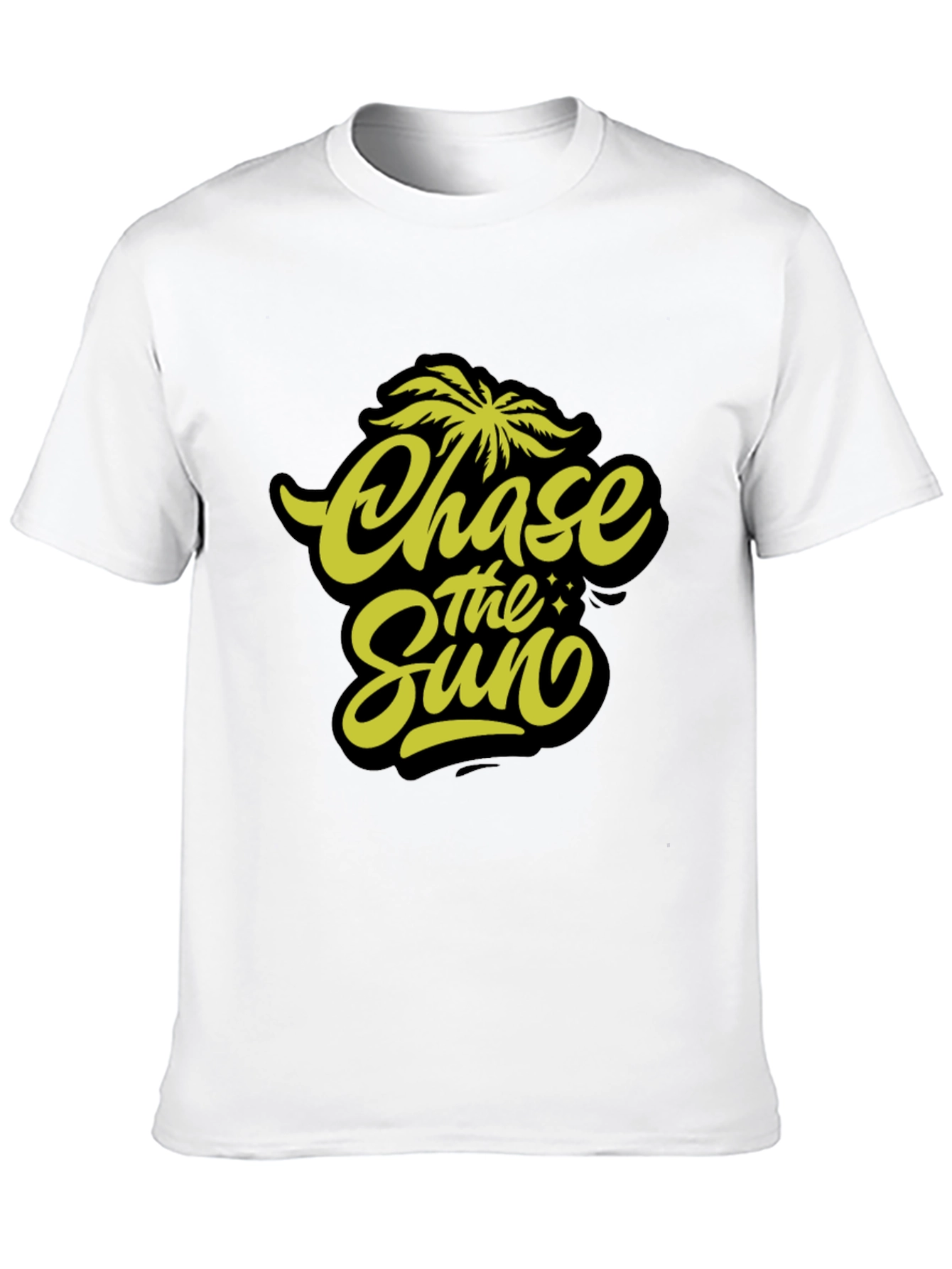 Chase The Sun Graphic Tee - Black T-Shirt
