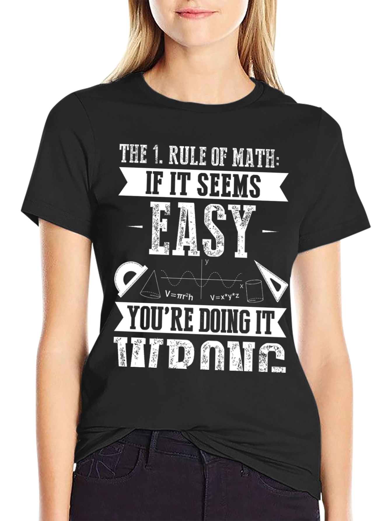 Funny Math Rule T-Shirt for Math Lovers