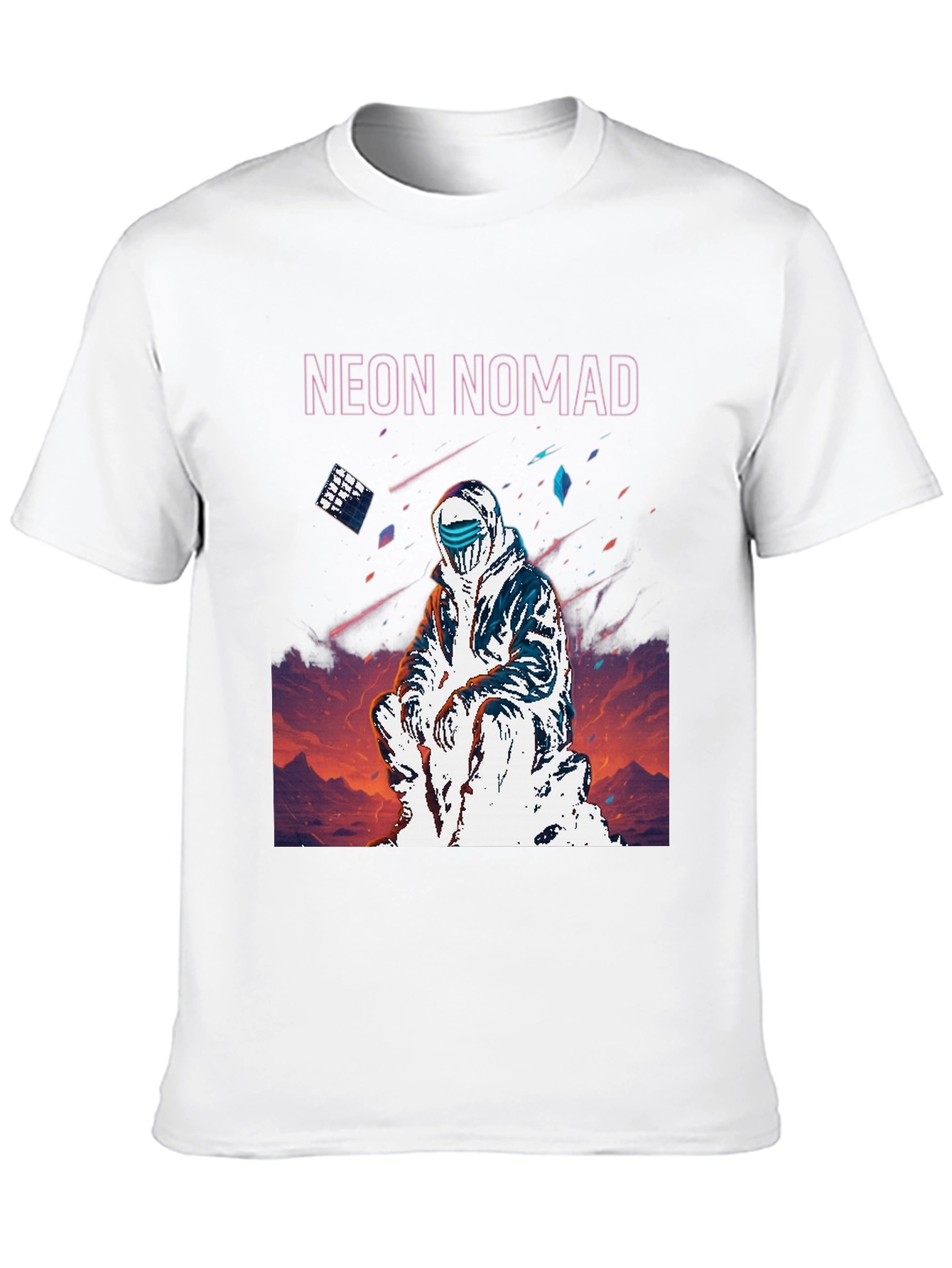 Neon Nomad T-Shirt - Edgy Urban Style