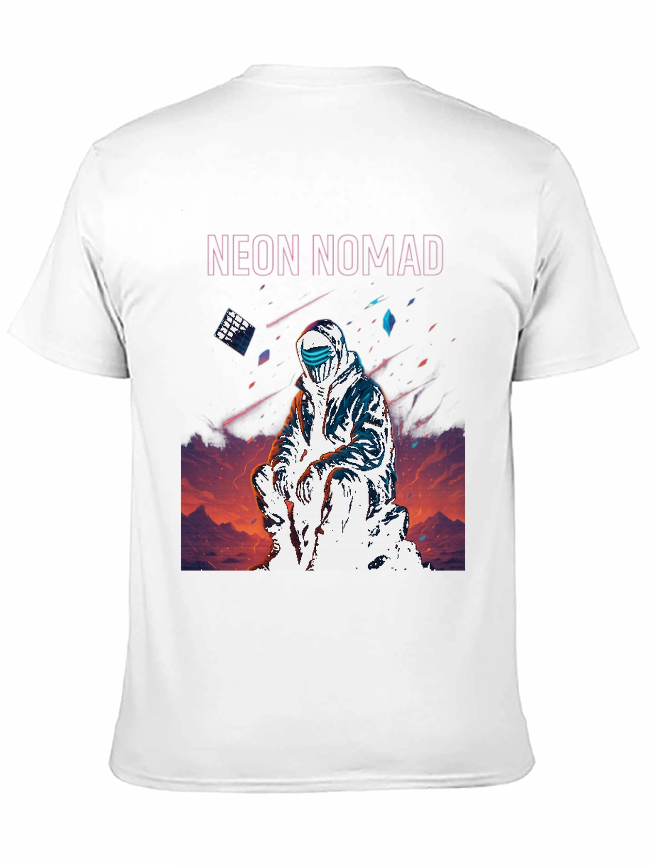 Neon Nomad T-Shirt - Edgy Urban Style