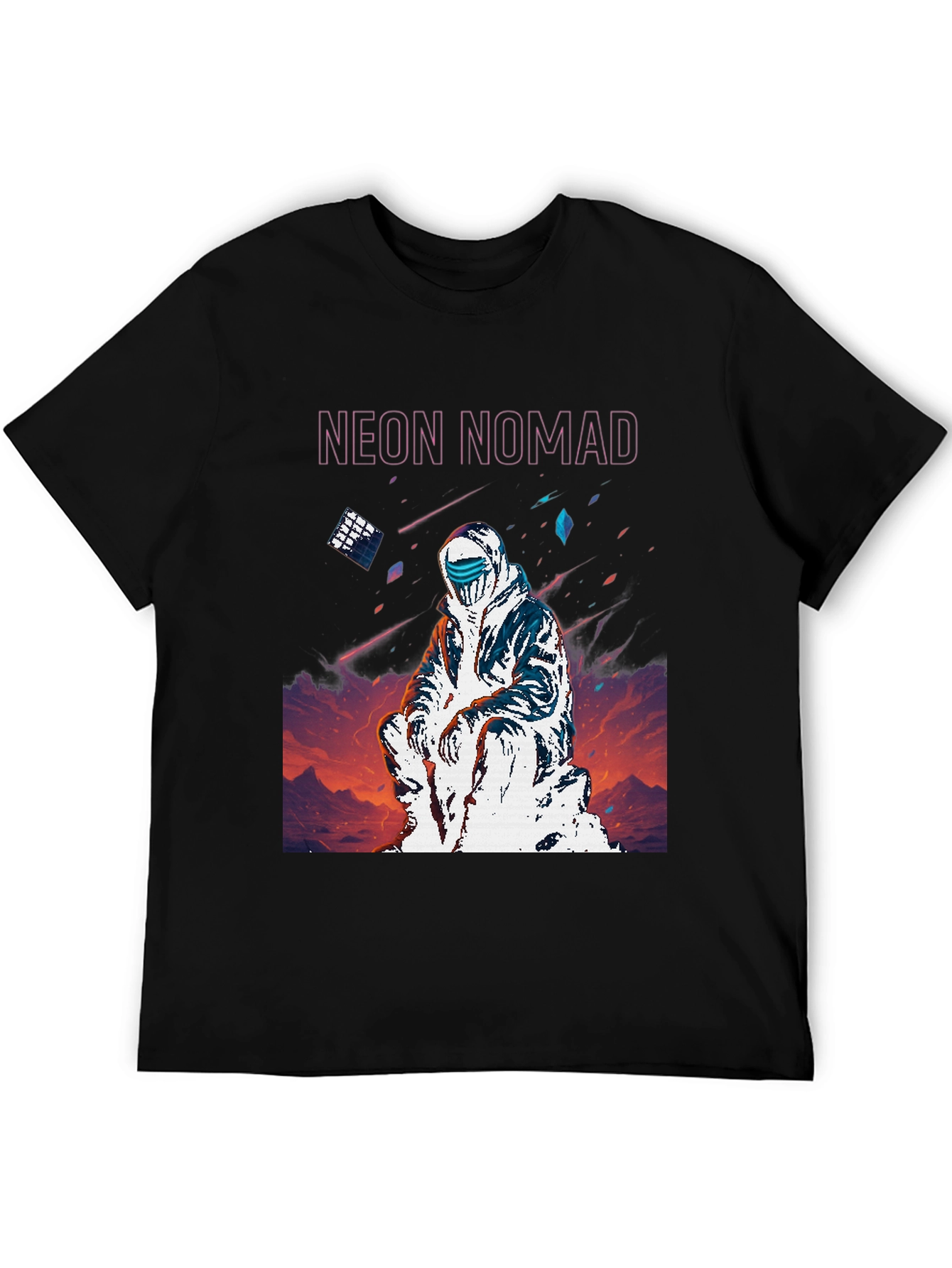 Neon Nomad T-Shirt - Edgy Urban Style