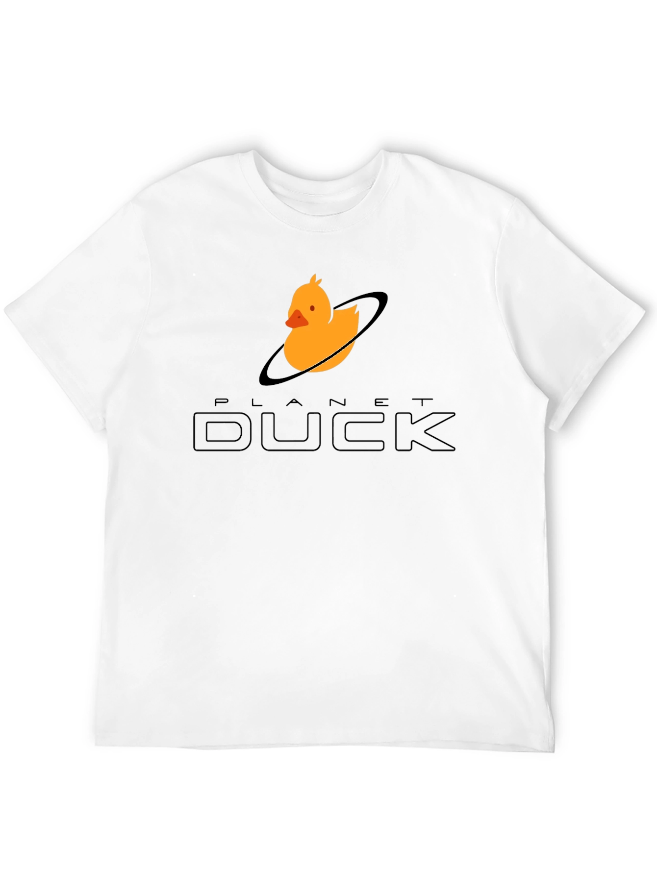 Planet Duck Black Graphic Tee