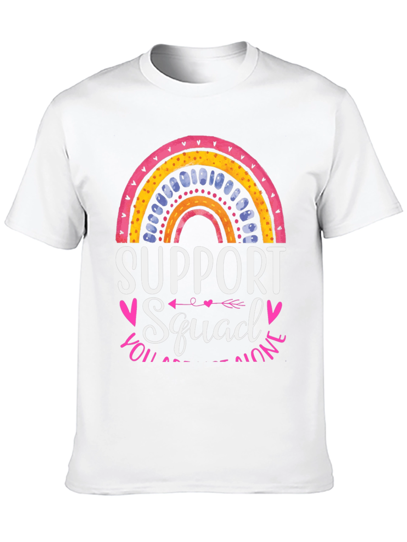 Support Squad Rainbow T-Shirt