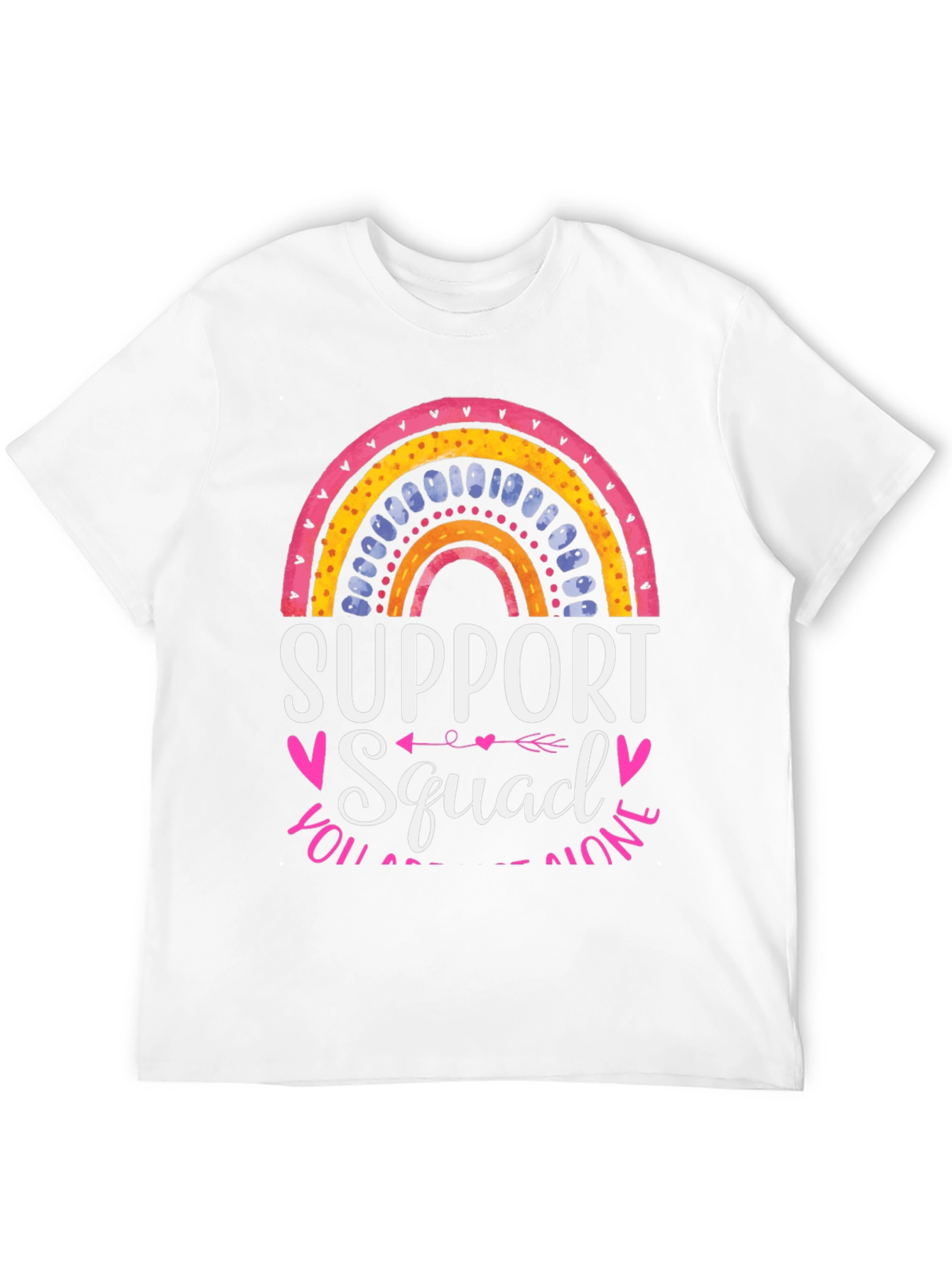 Support Squad Rainbow T-Shirt