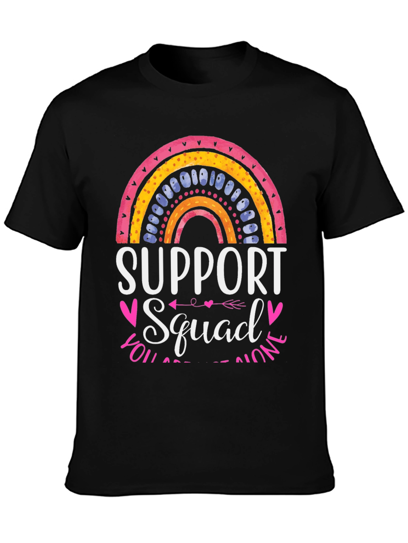 Support Squad Rainbow T-Shirt