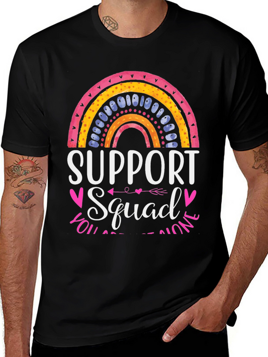 Support Squad Rainbow T-Shirt