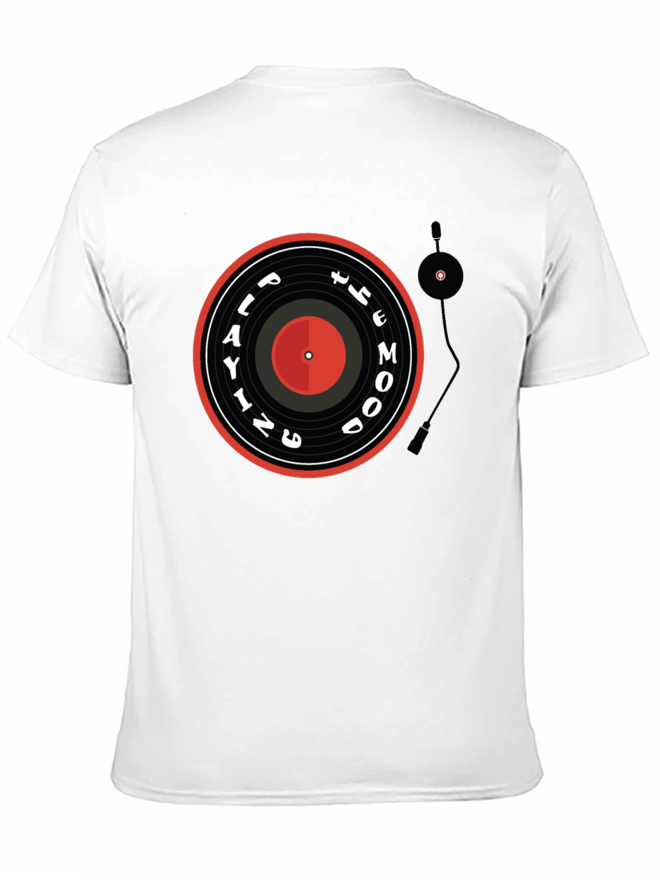 Playing the Mood Black Graphic Tee