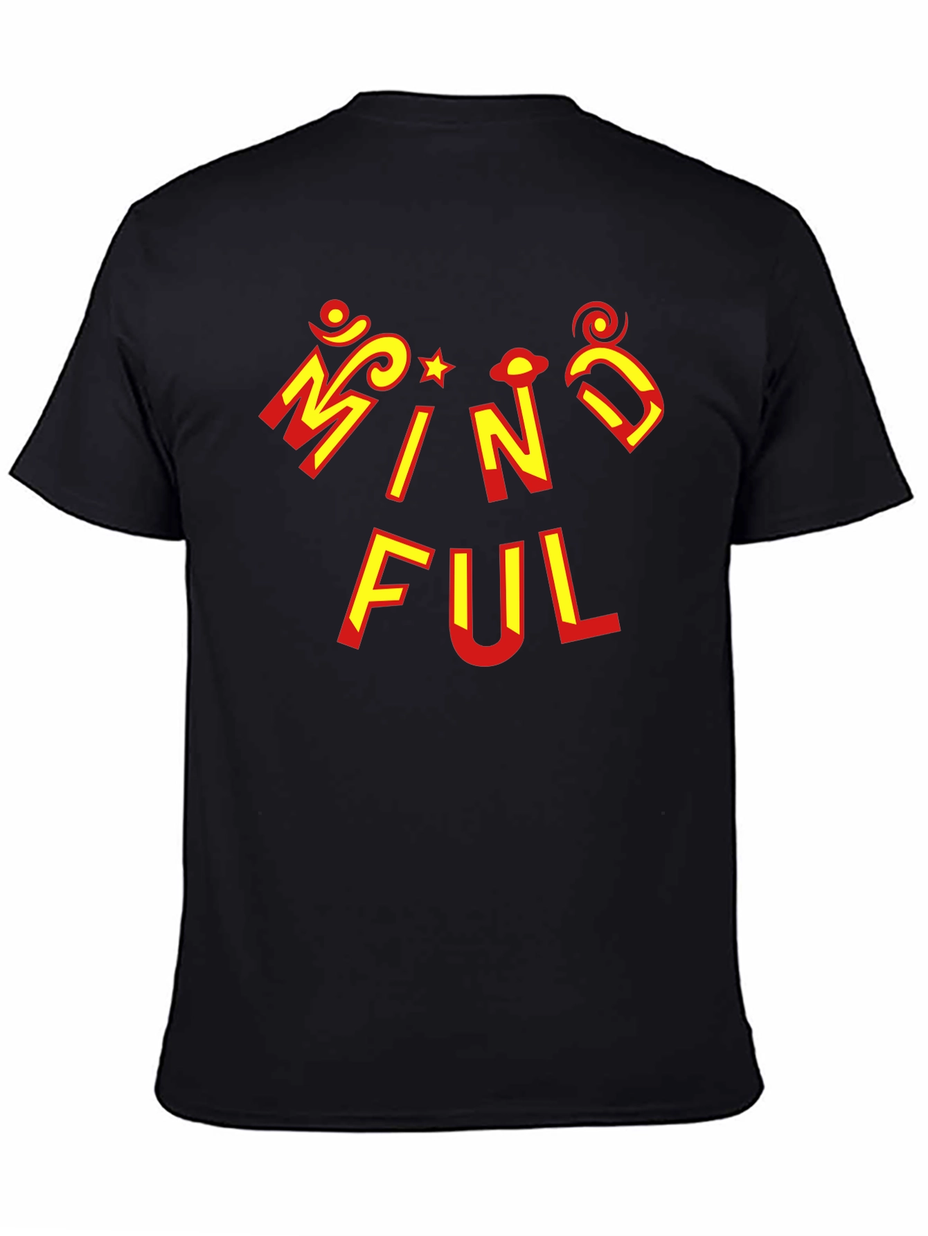 Mindful Graphic T-Shirt - Unisex Black Tee