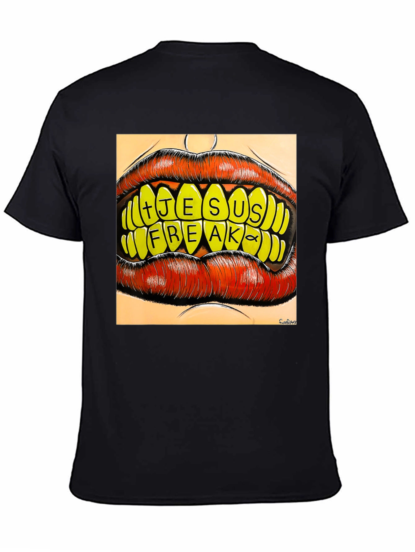 Jesus Freak Graphic Tee - Bold Lip Design