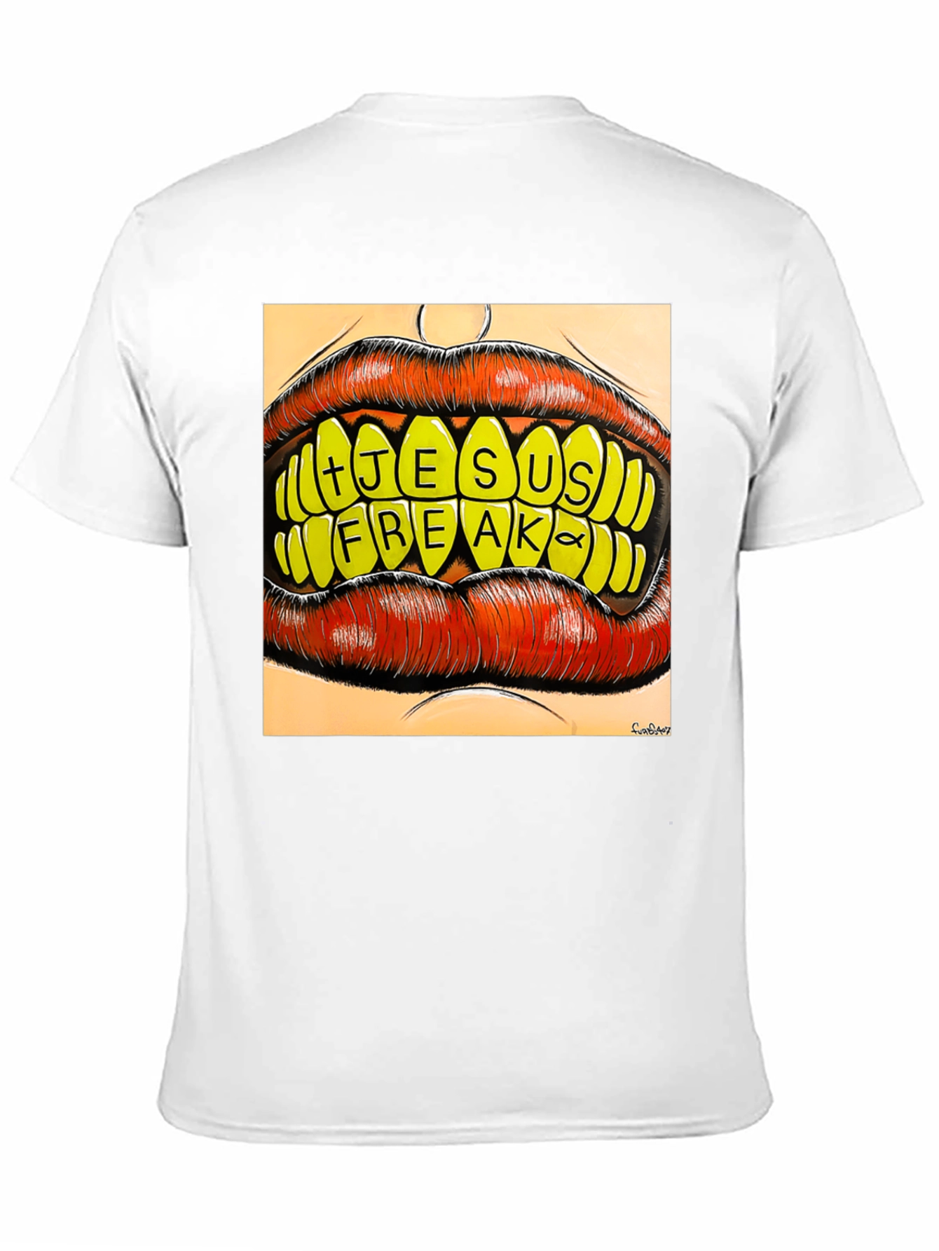 Jesus Freak Graphic Tee - Bold Lip Design