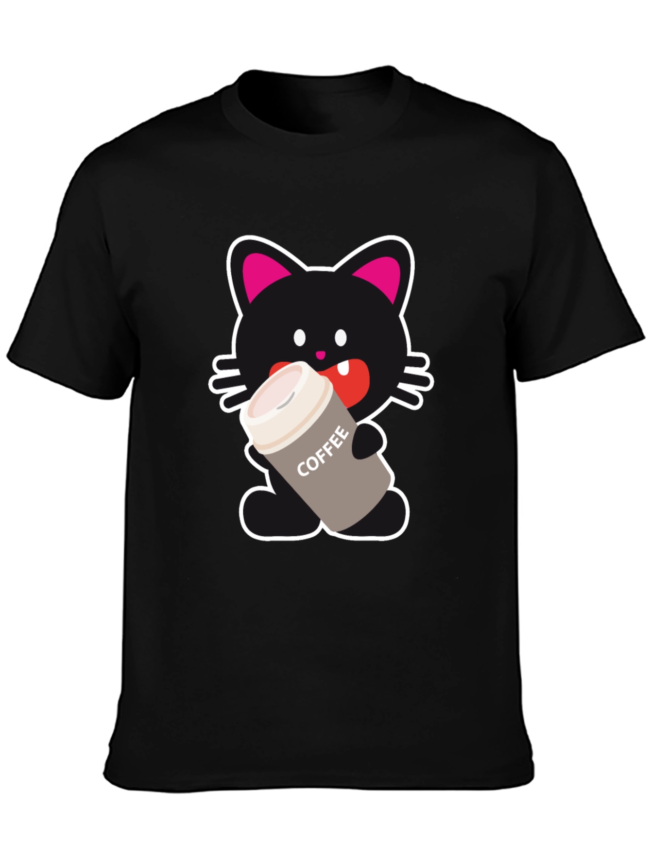 Cat Lover Coffee T-Shirt