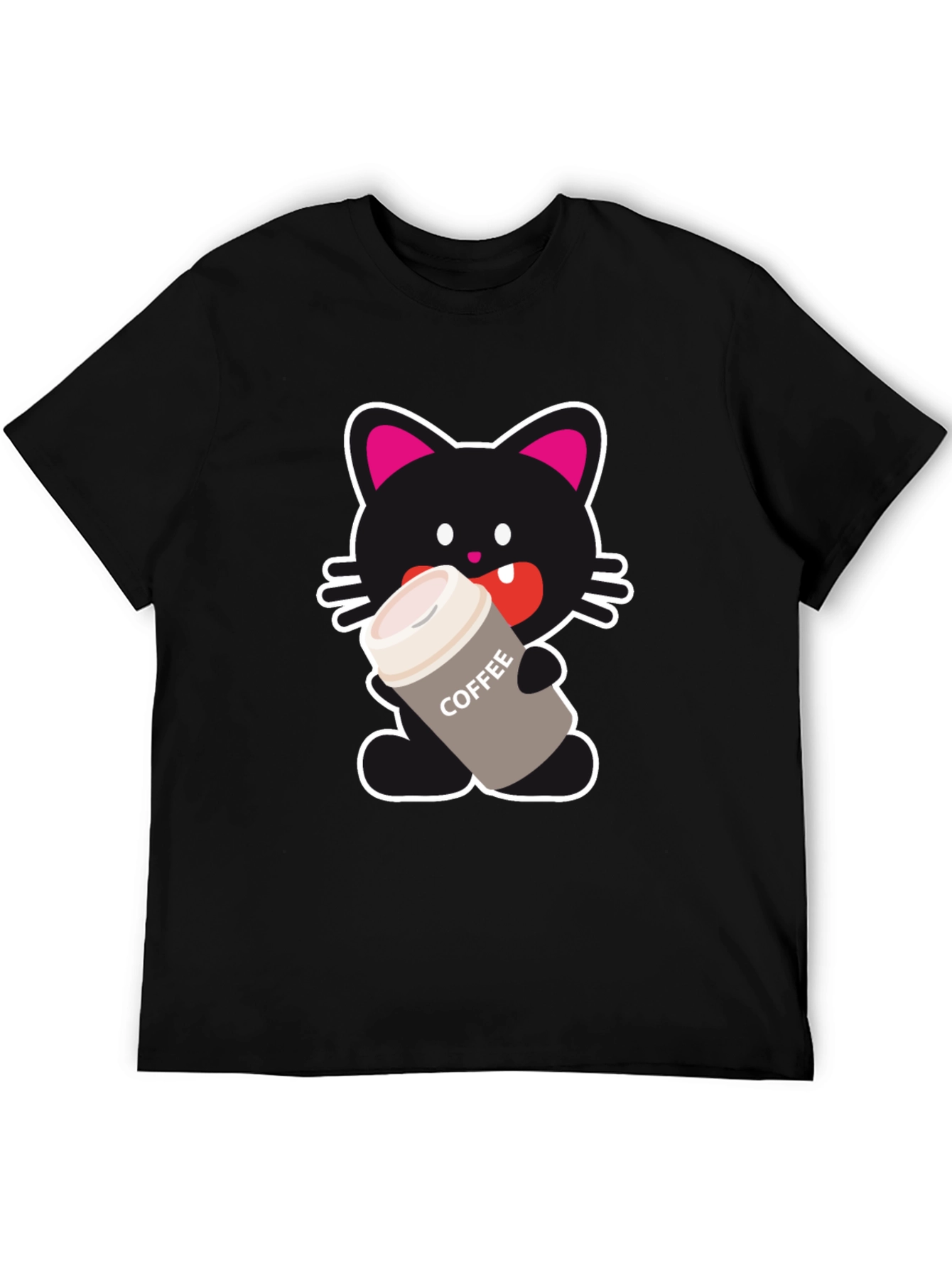 Cat Lover Coffee T-Shirt