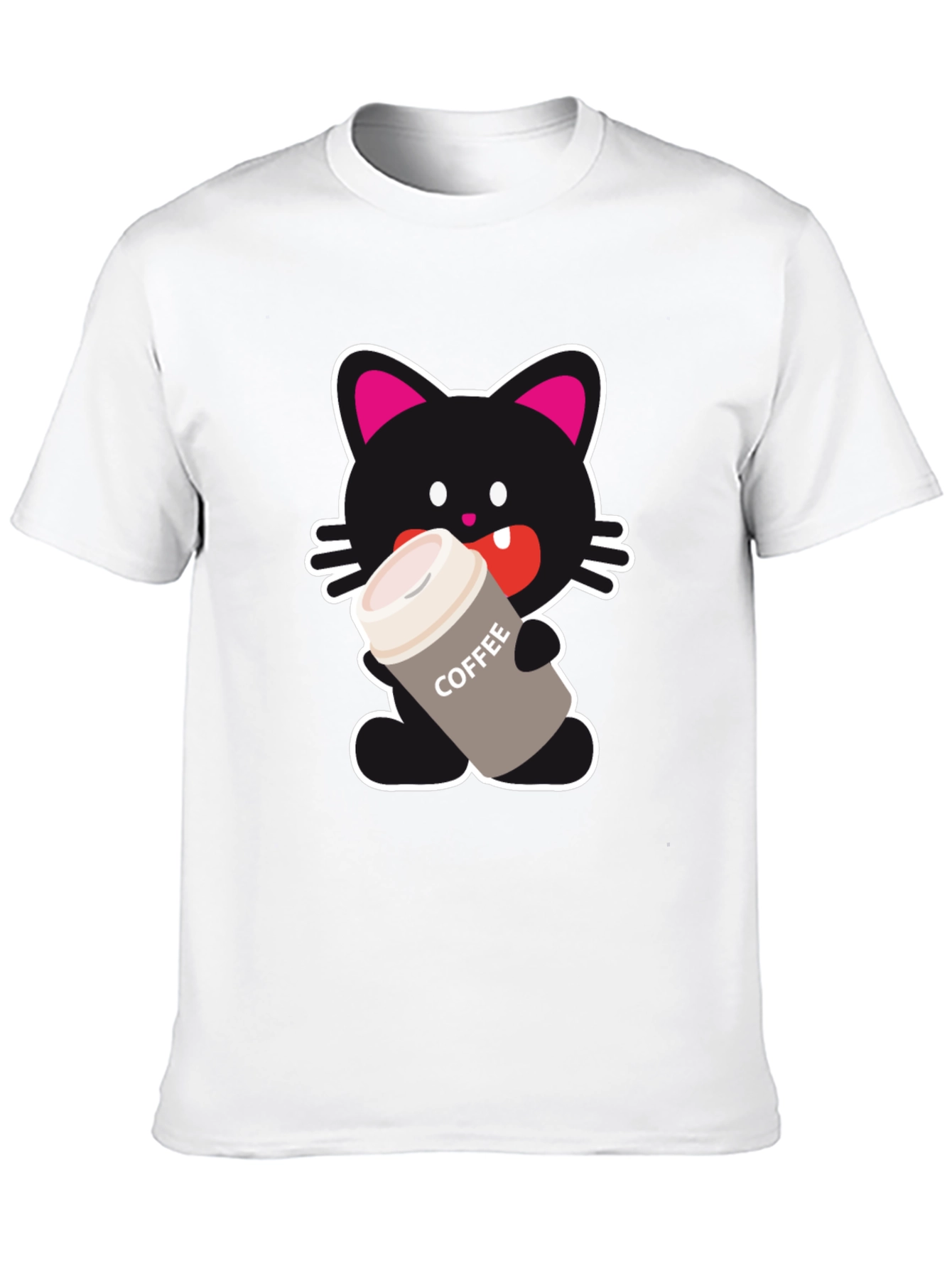 Cat Lover Coffee T-Shirt