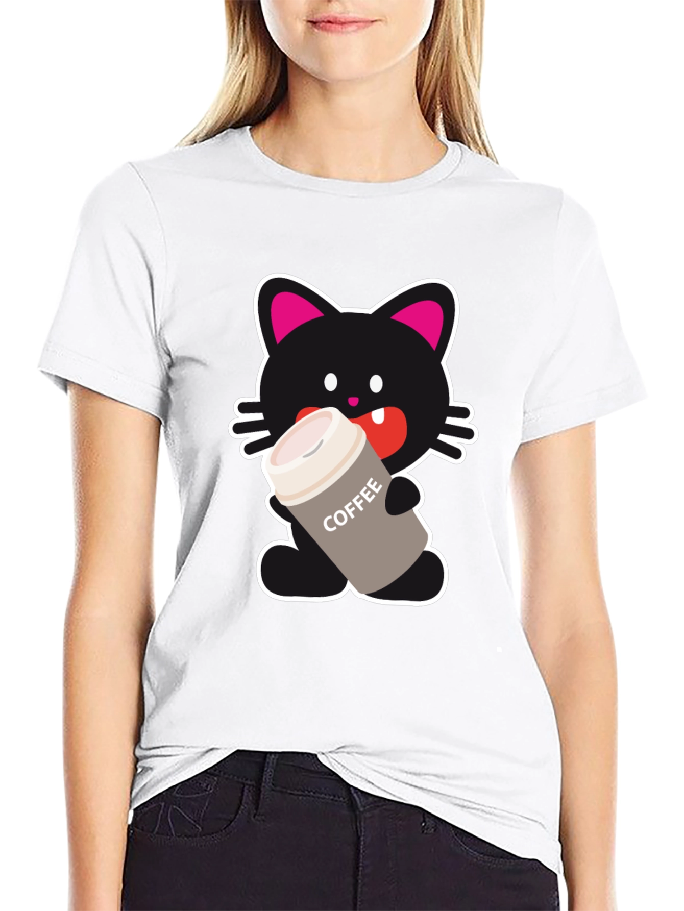 Cat Lover Coffee T-Shirt