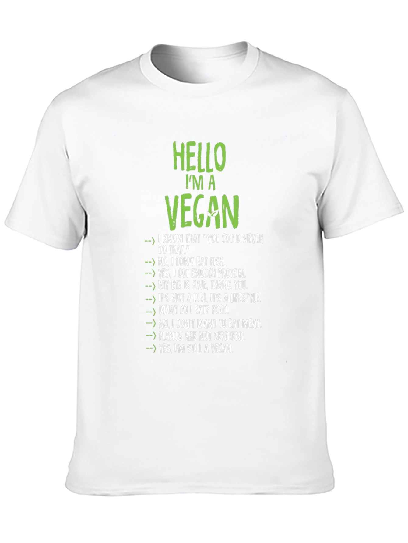 Vegan Statement T-Shirt