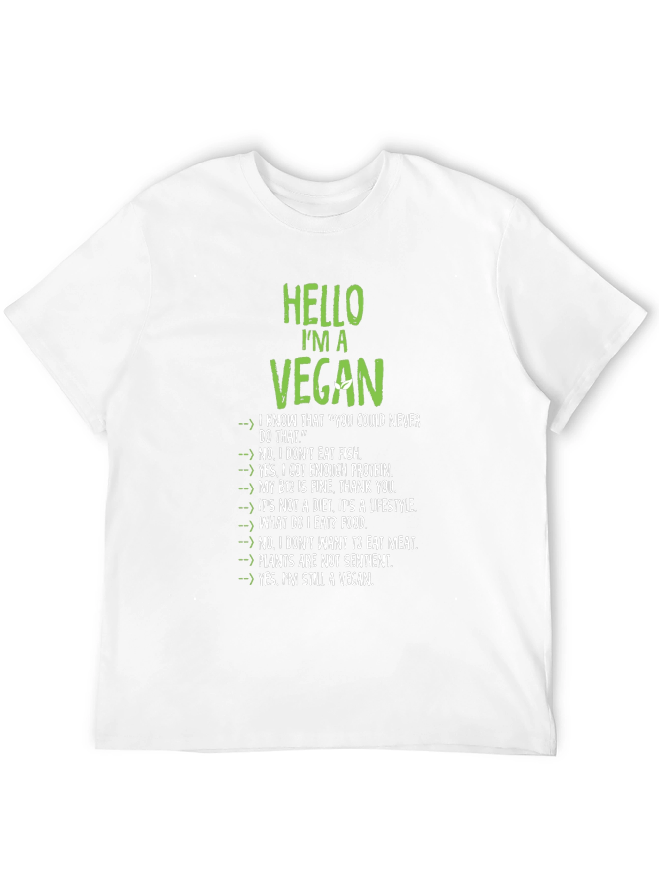 Vegan Statement T-Shirt