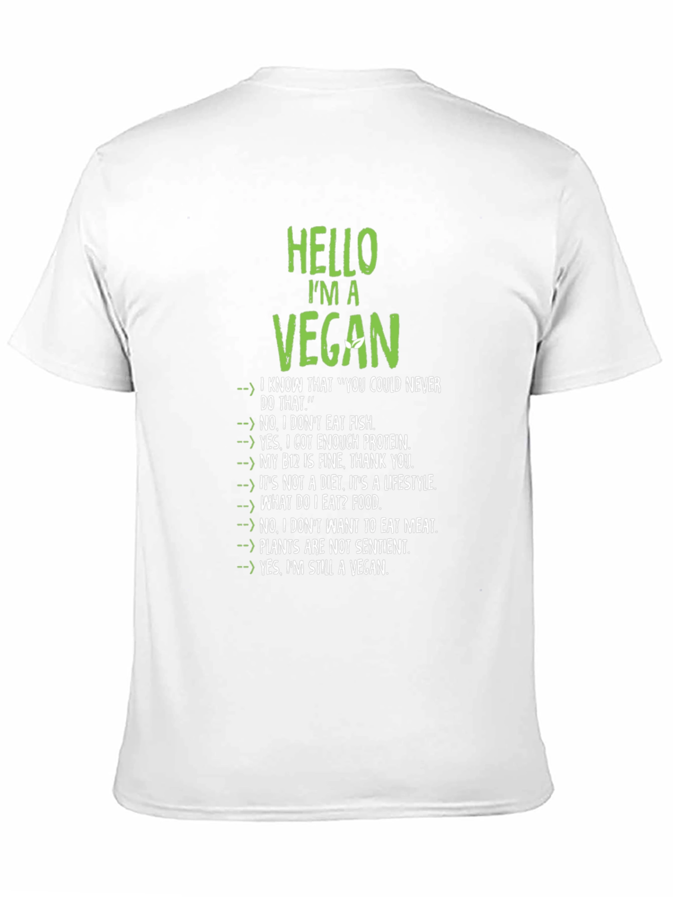 Vegan Statement T-Shirt