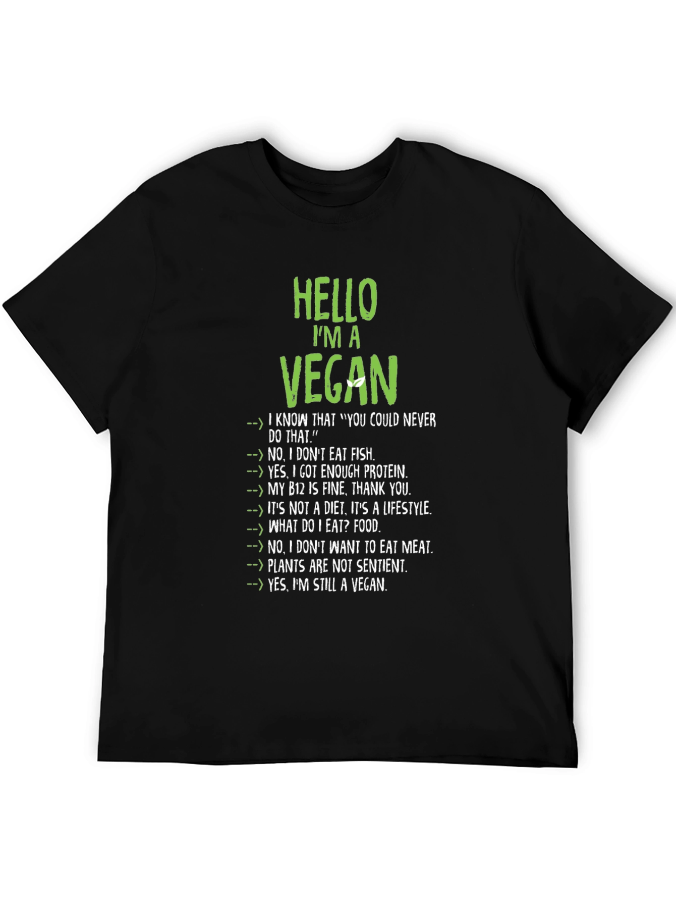 Vegan Statement T-Shirt