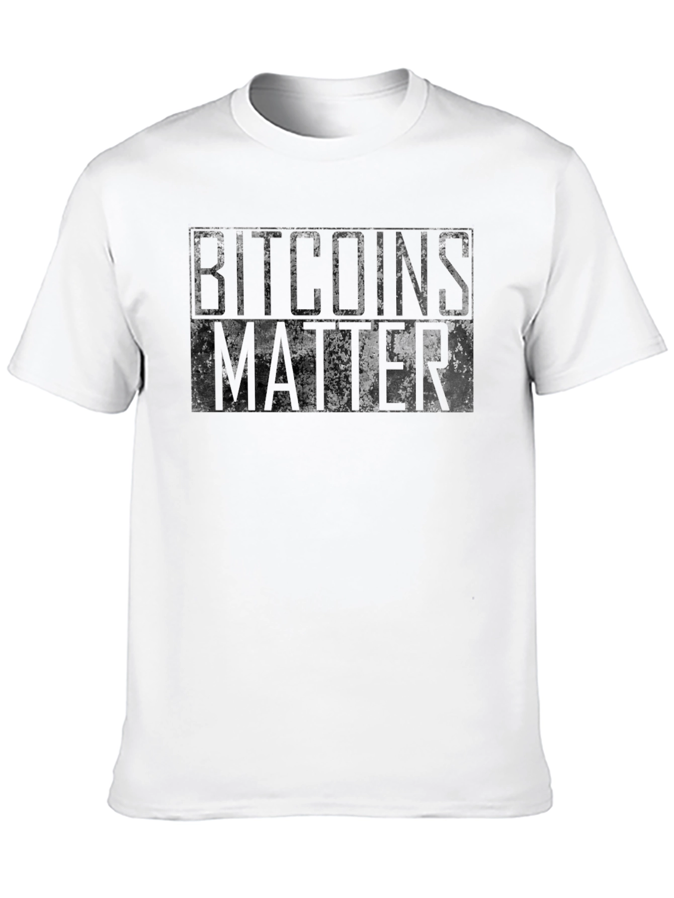 Bitcoin Matters Black Graphic Tee