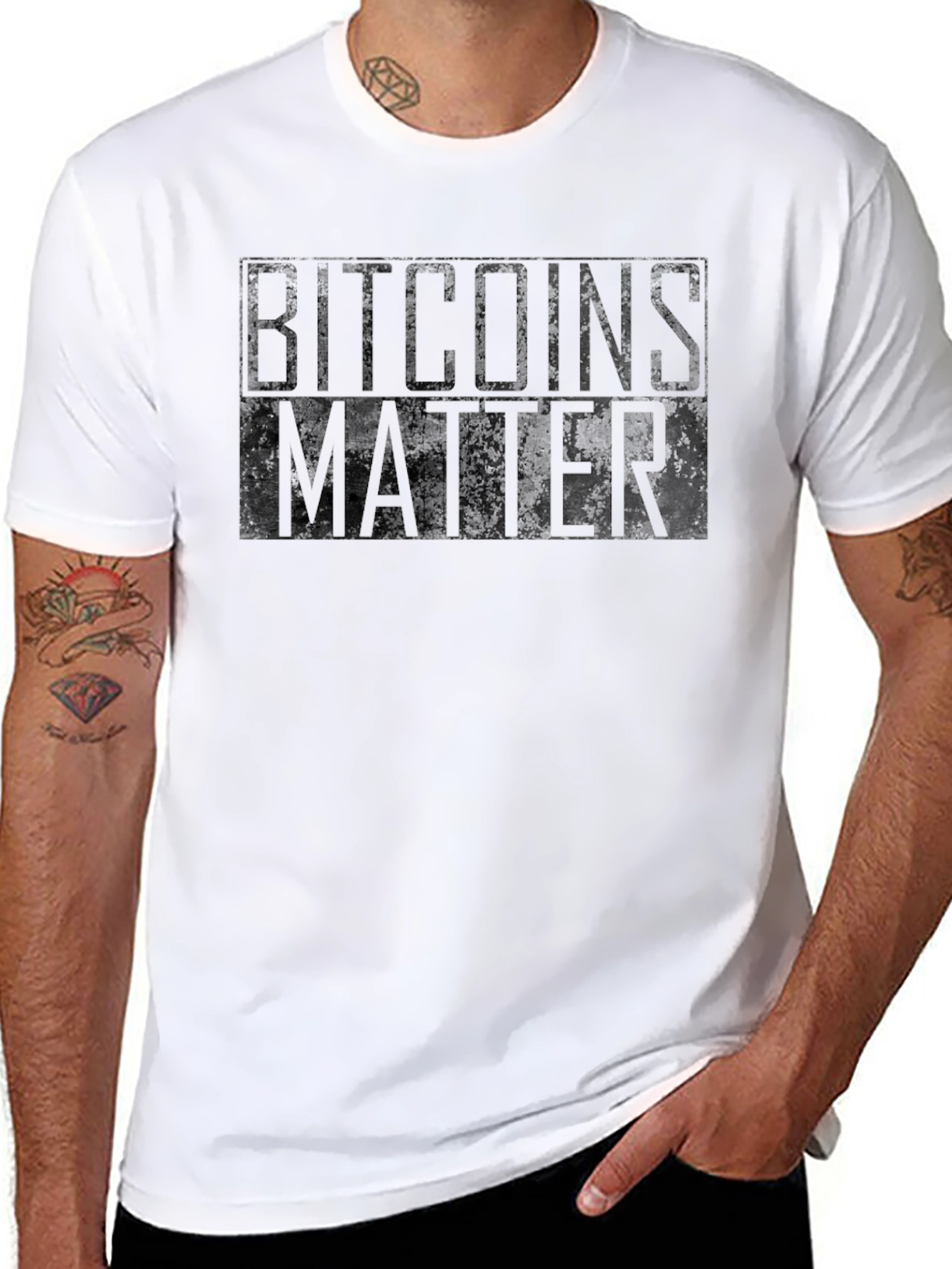 Bitcoin Matters Black Graphic Tee