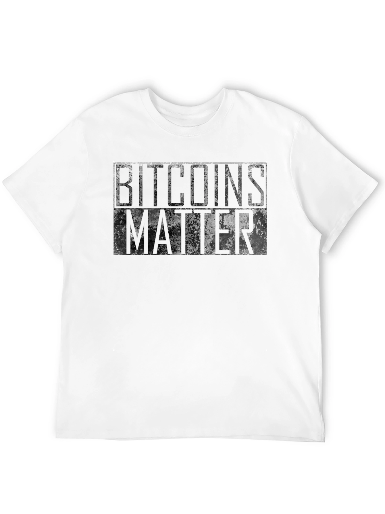 Bitcoin Matters Black Graphic Tee