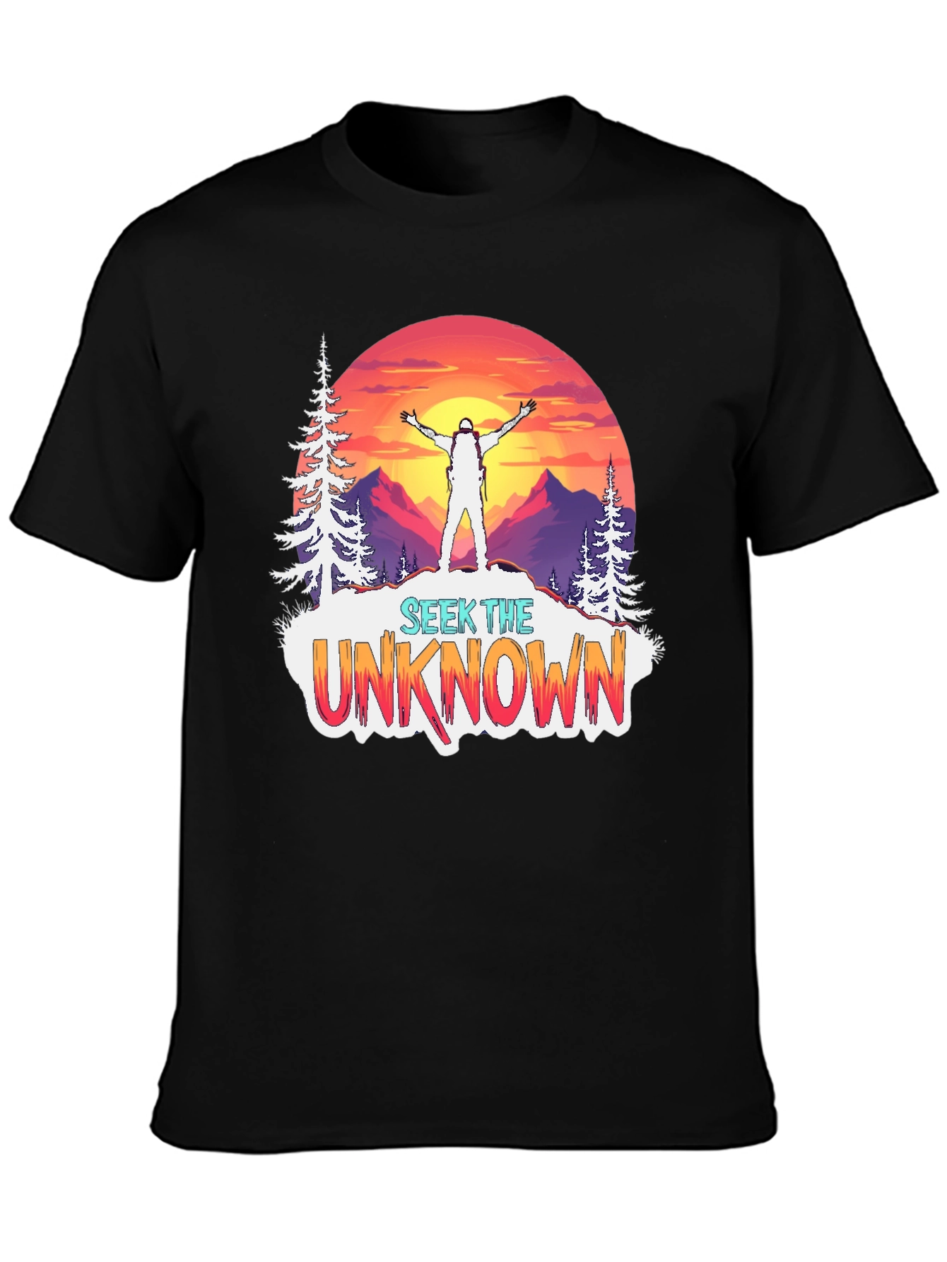 Seek the Unknown Graphic T-Shirt
