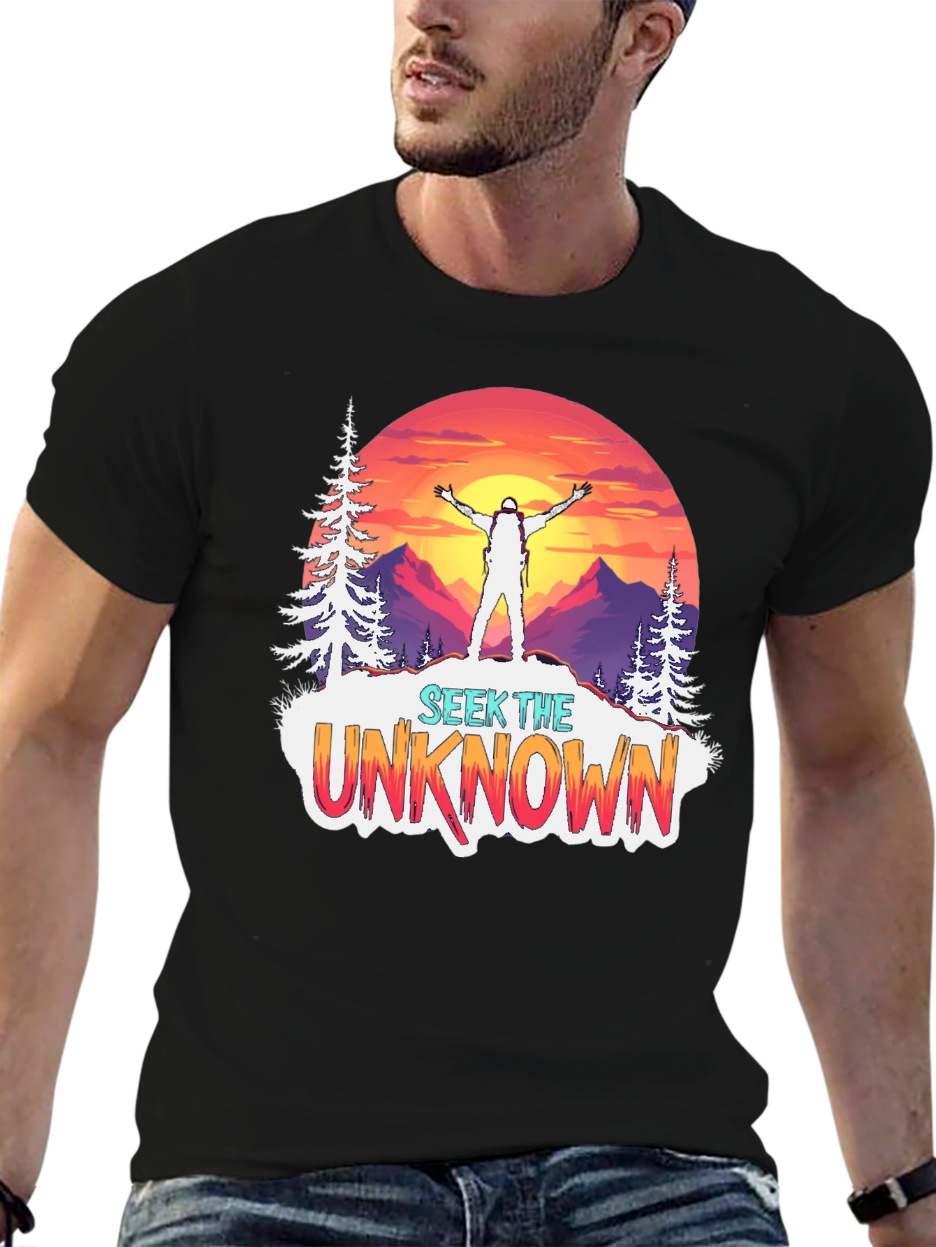 Seek the Unknown Graphic T-Shirt