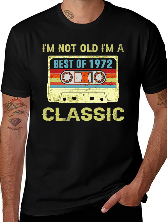 Best of 1972 Classic Cassette T-Shirt