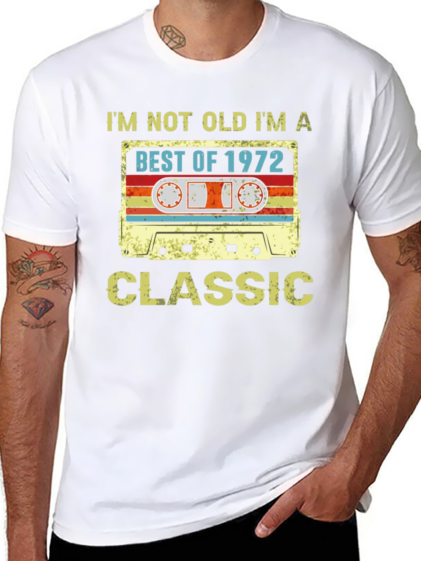 Best of 1972 Classic Cassette T-Shirt