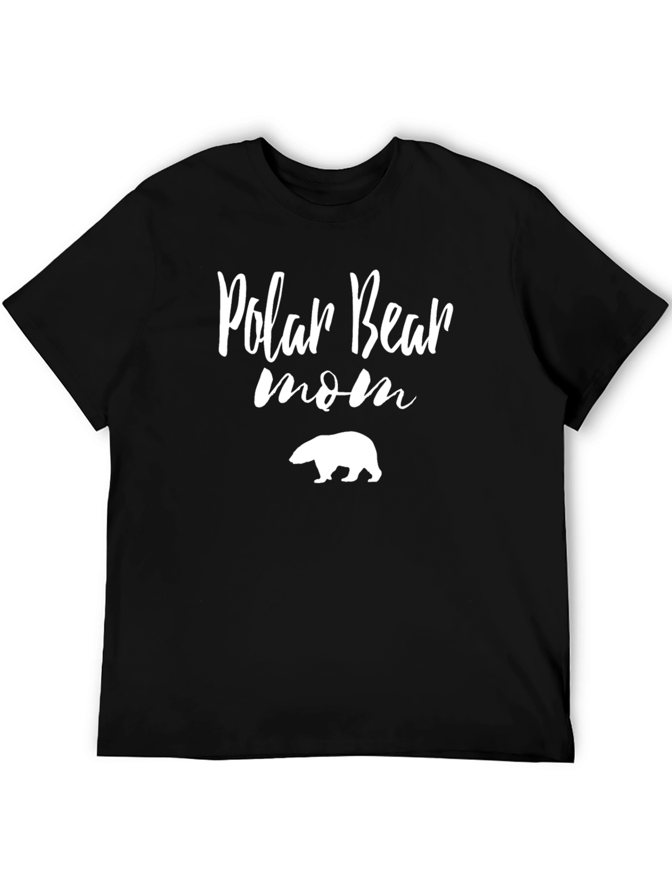 Polar Bear Mom T-Shirt - Cute Animal Lover Tee