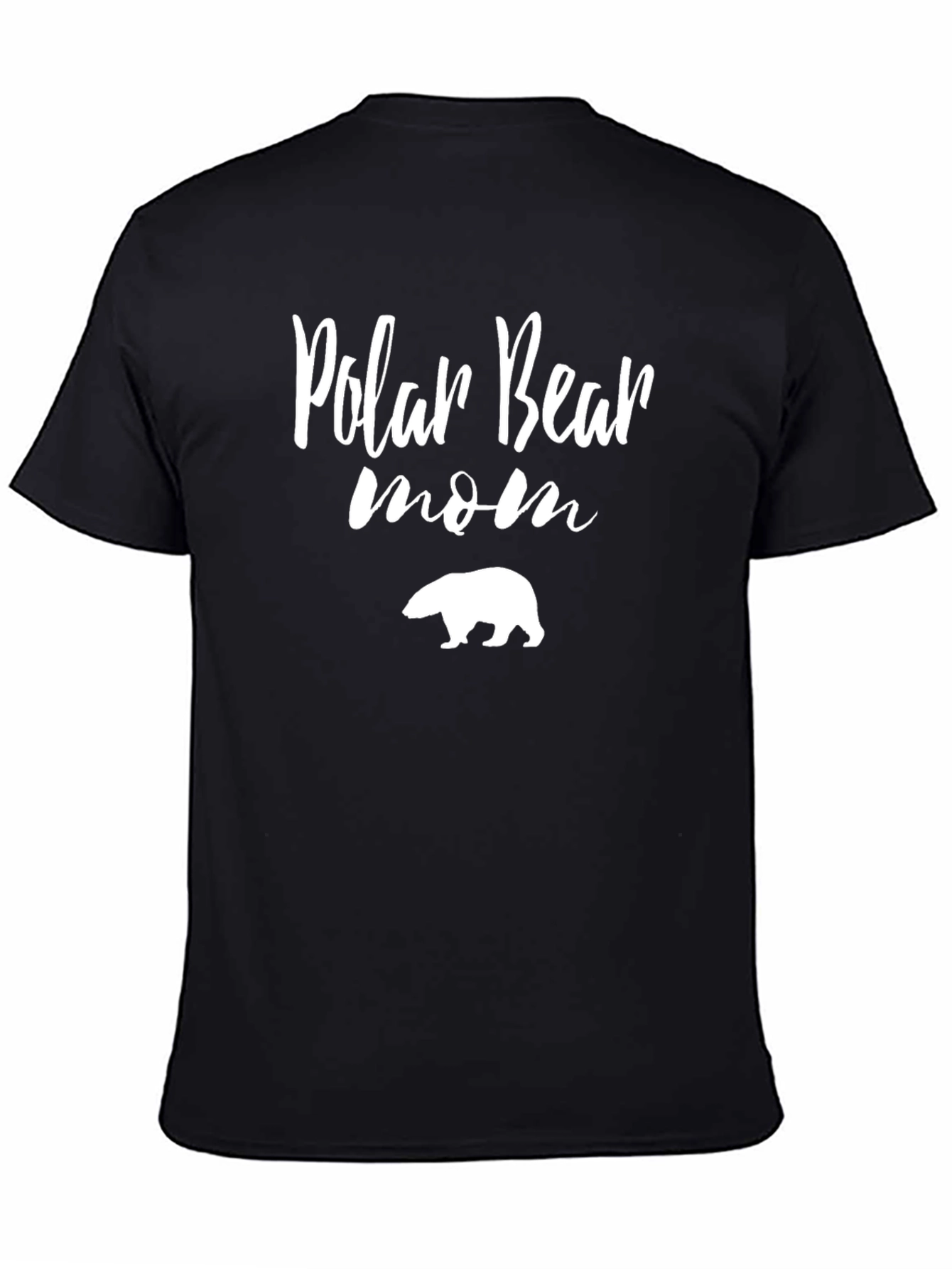 Polar Bear Mom T-Shirt - Cute Animal Lover Tee