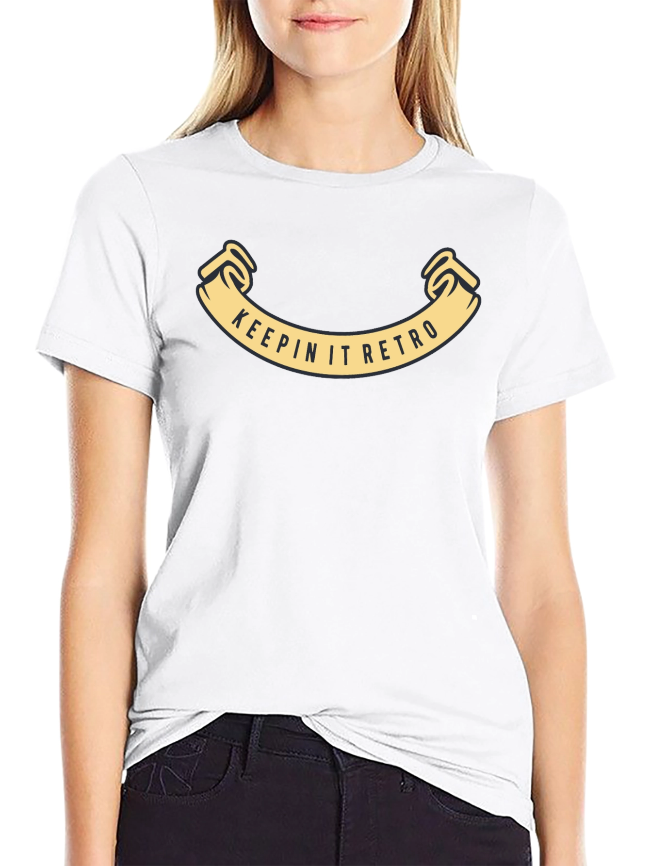 Keepin It Retro Black T-Shirt