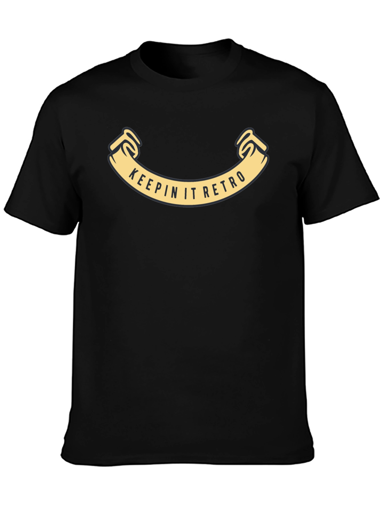 Keepin It Retro Black T-Shirt