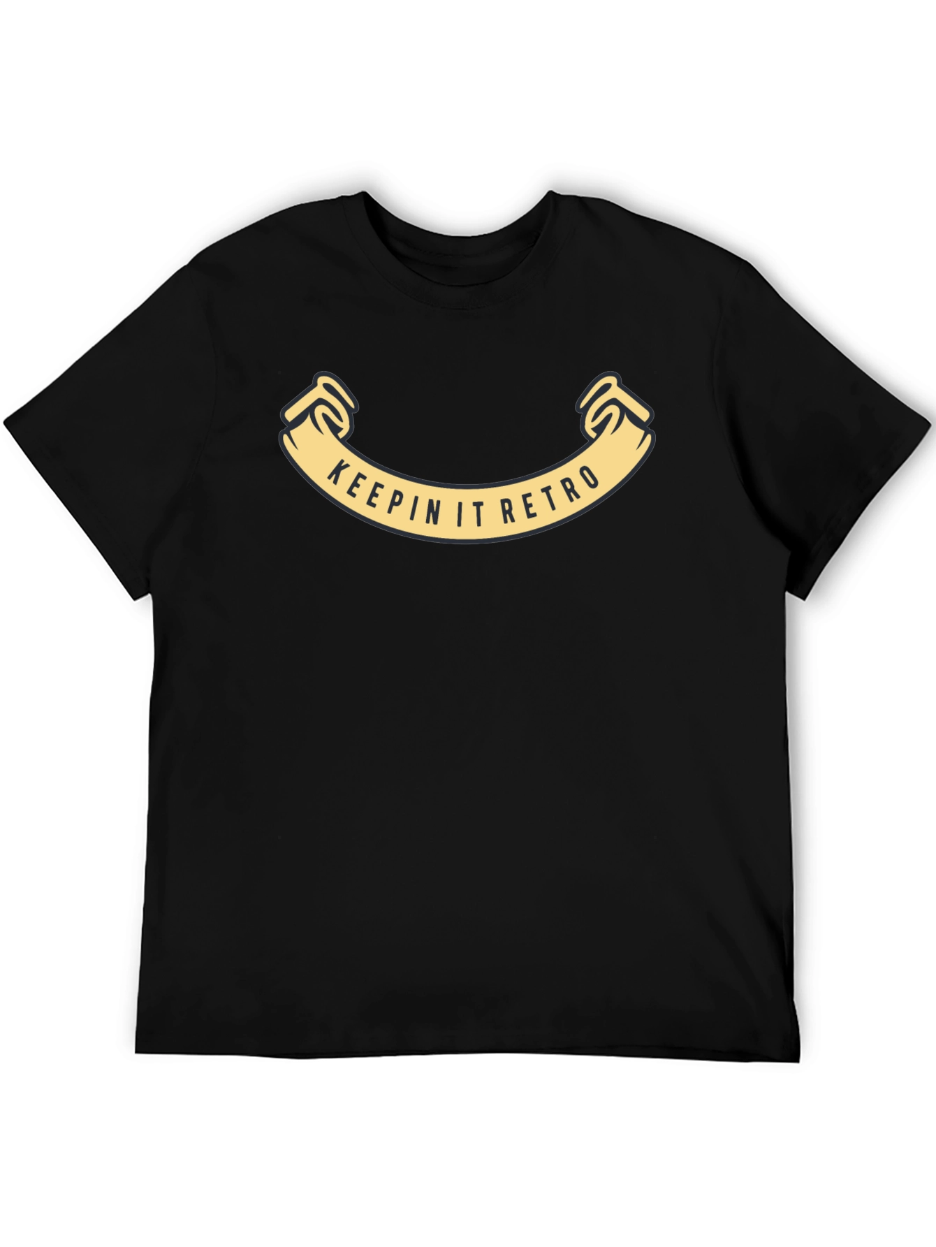 Keepin It Retro Black T-Shirt