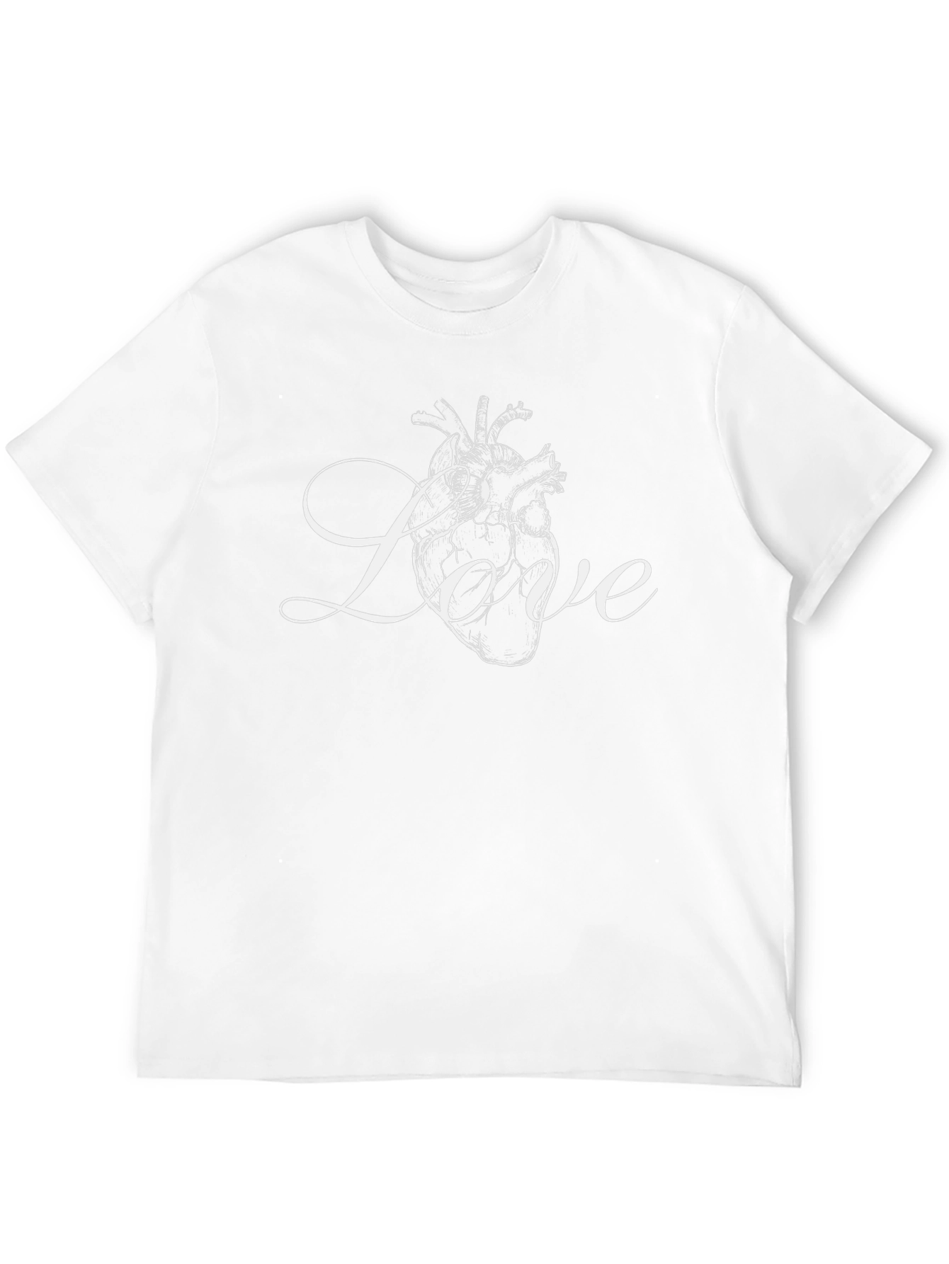 Anatomical Heart Love T-Shirt - Soft Cotton