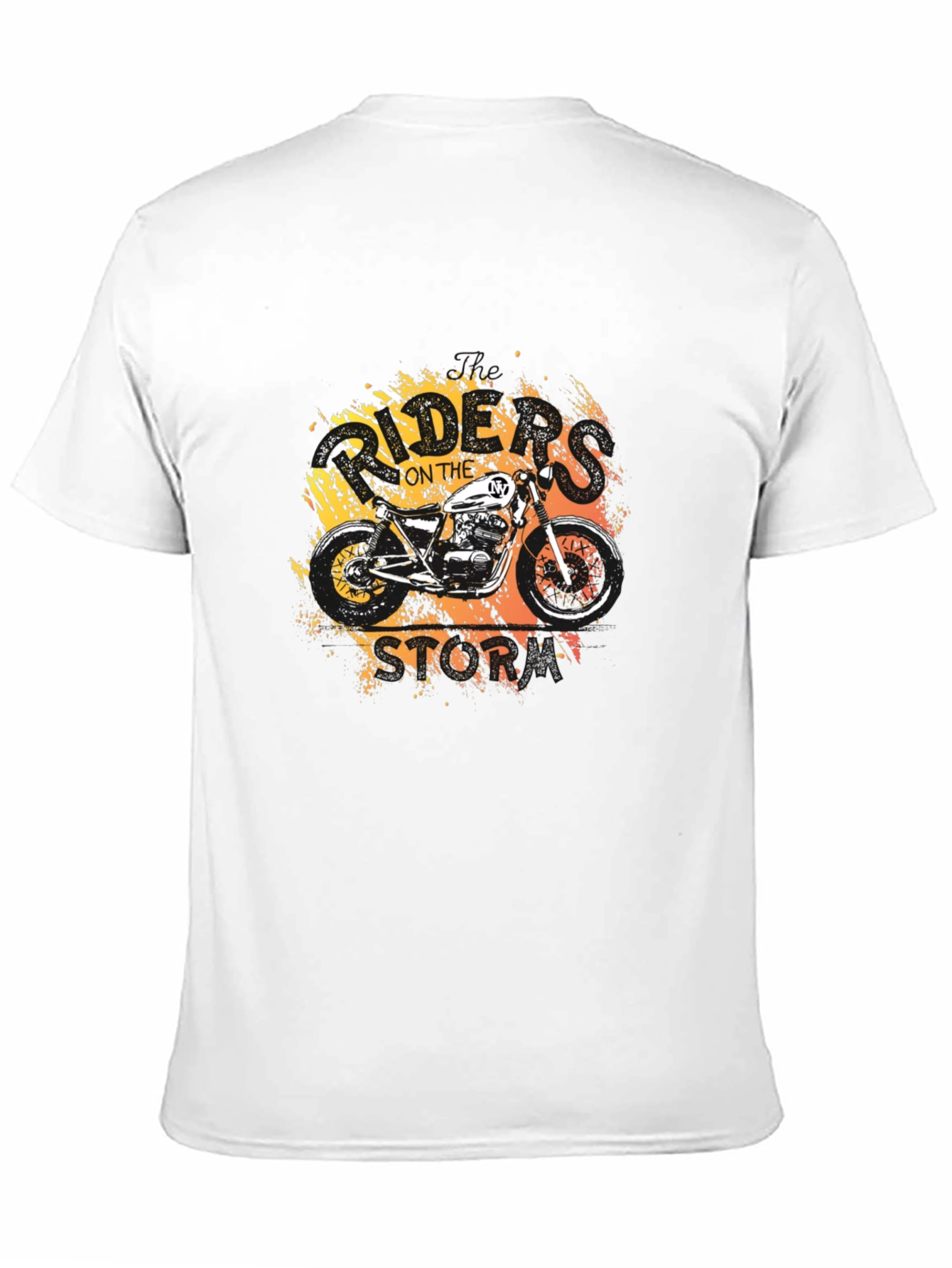 Riders on the Storm Motorcycle Graphic T-Shirt